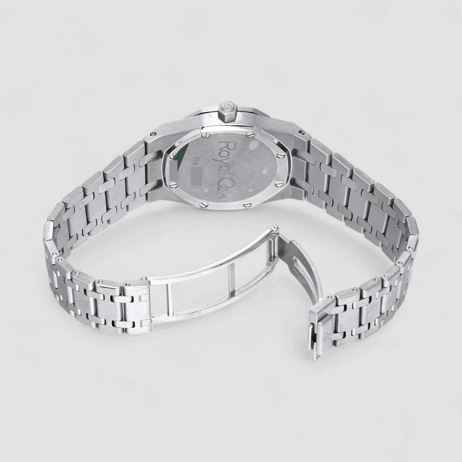 Royal Oak Stainless Steel Blue Automatic Wristwatch 33mm