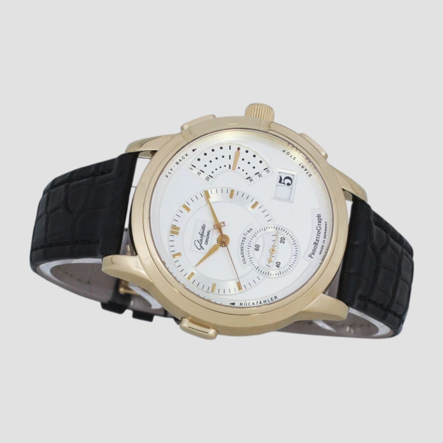 PanoRetroGraph Rose Gold