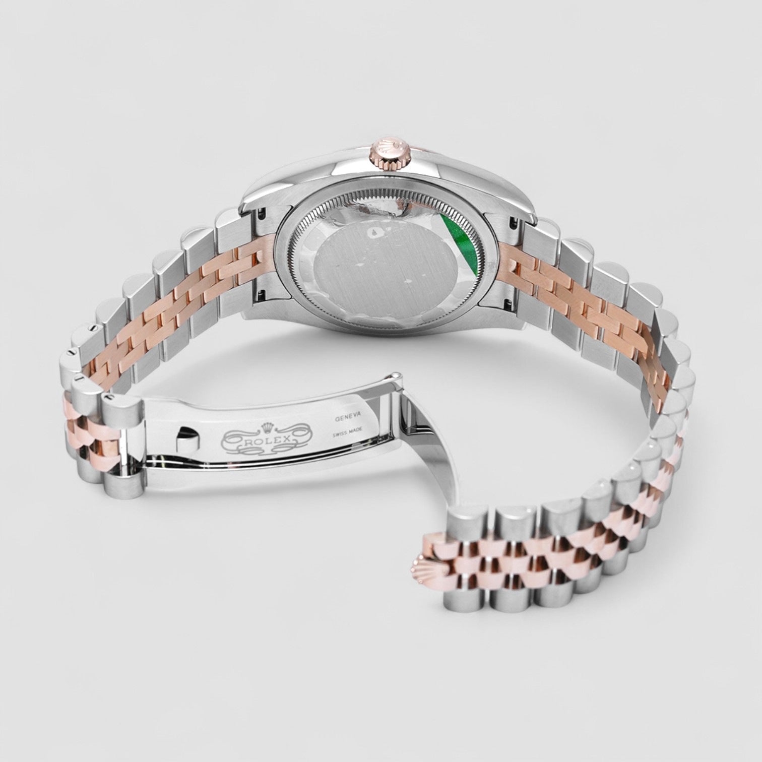 Datejust 36 18k Everose Gold & Steel Watch