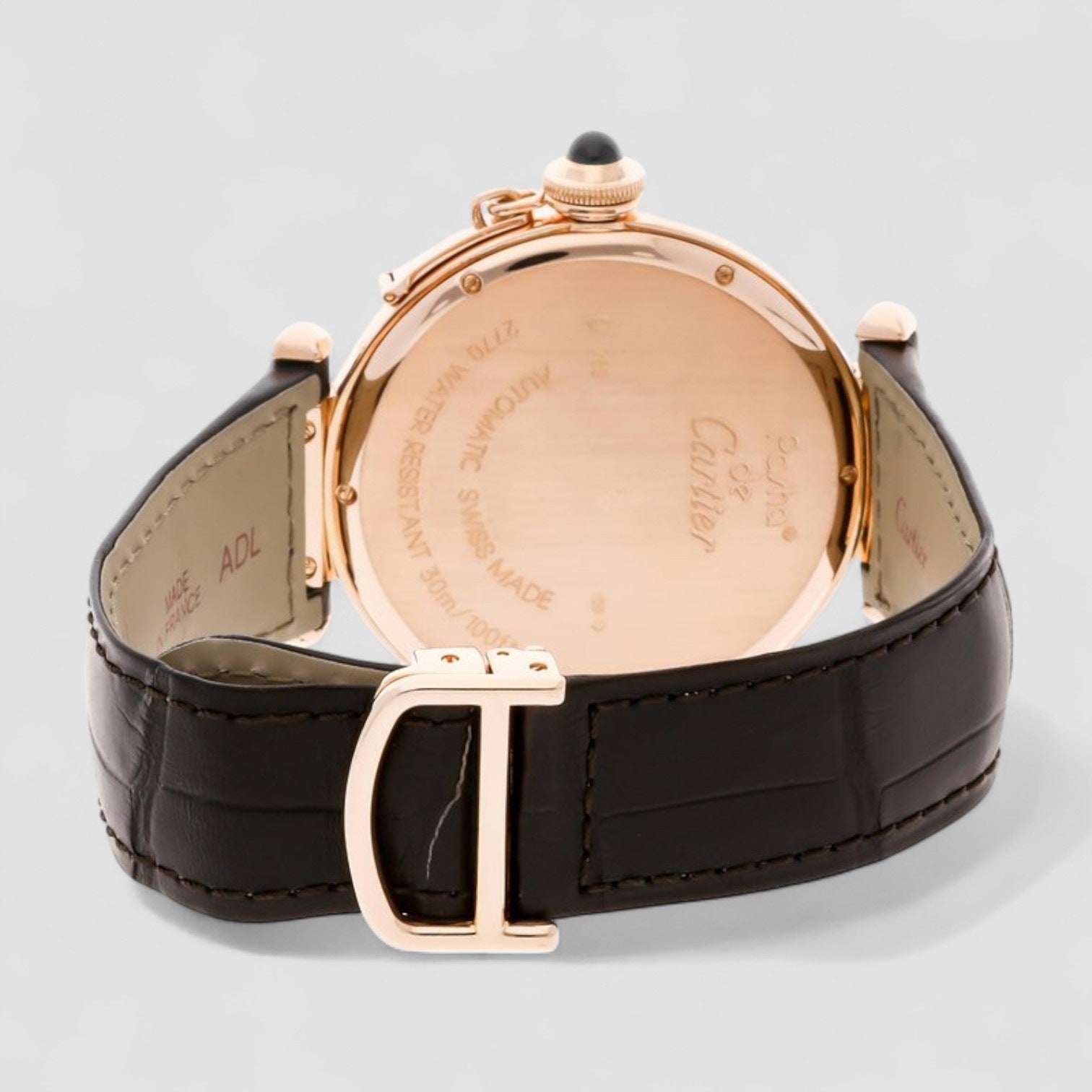 Pasha 18K Rose Gold Mens Watch