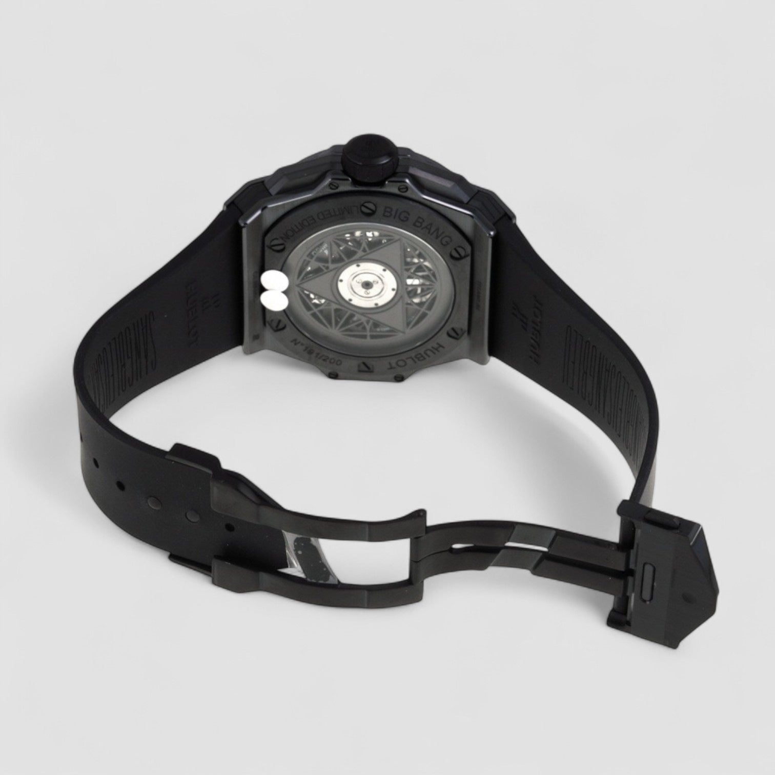 Big Bang Sang Bleu II All Black 45mm Watch