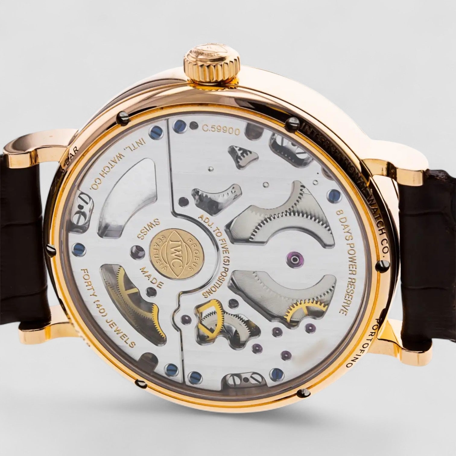 Portofino Hand-Wound Tourbillon Retrograde