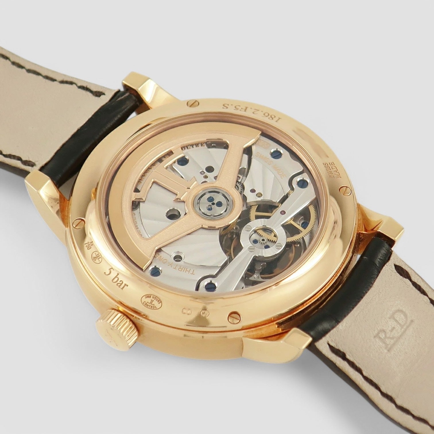 Master Grande Tradition Tourbillon Automatic Silver Dial Men's Watch
