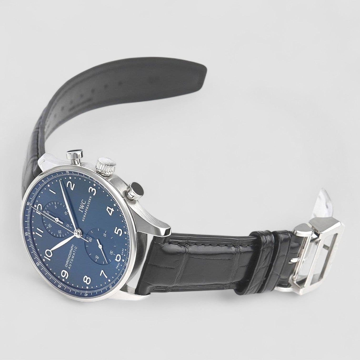 Portuguese Chronograph SS Blue Dial