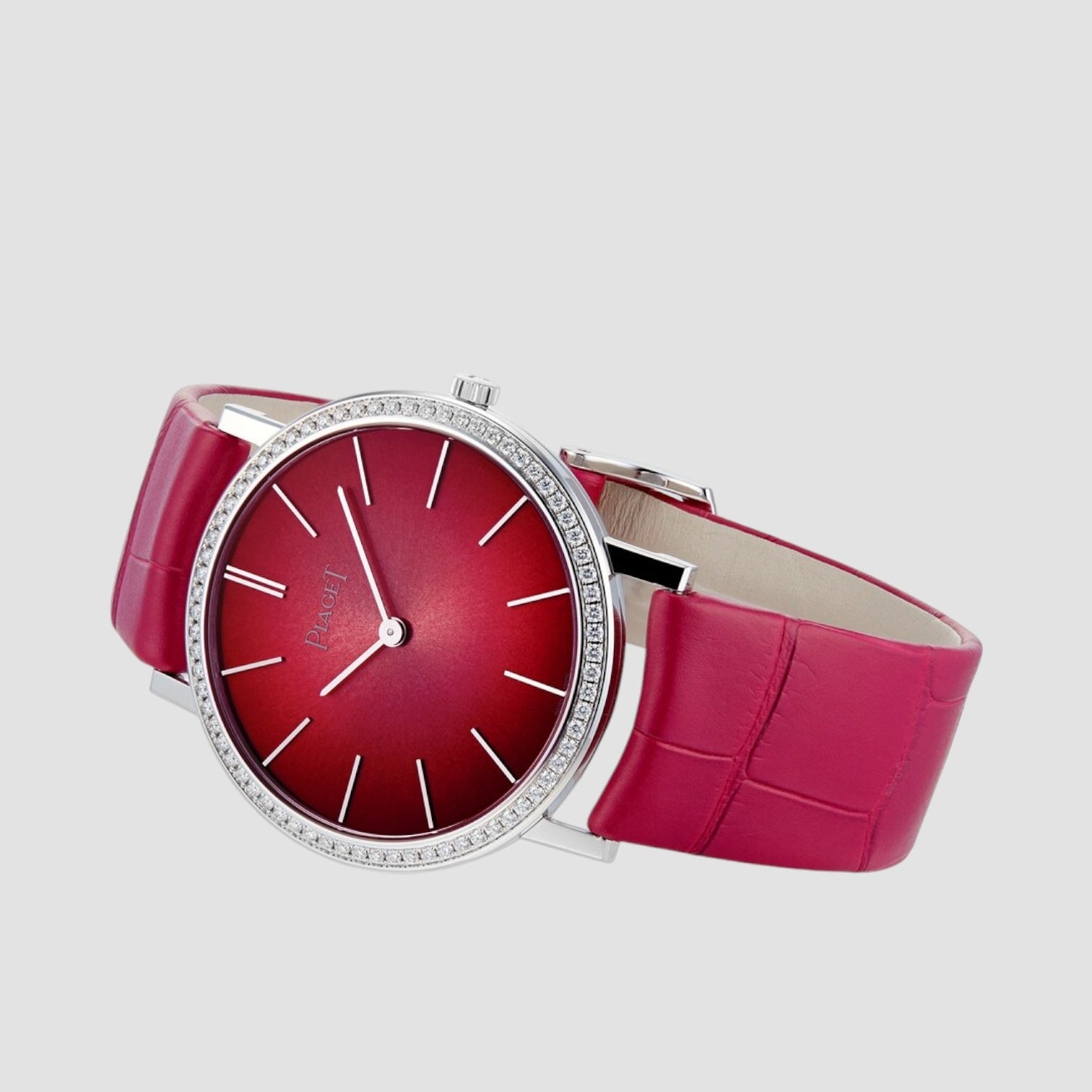 Pink White Gold Women's Watch