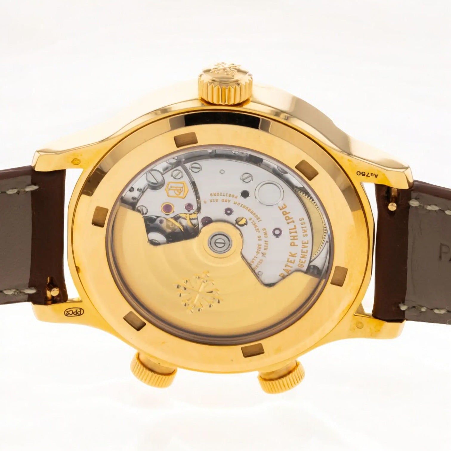 Mid Size Calatrava Pilot Travel Time 18k Rose Gold