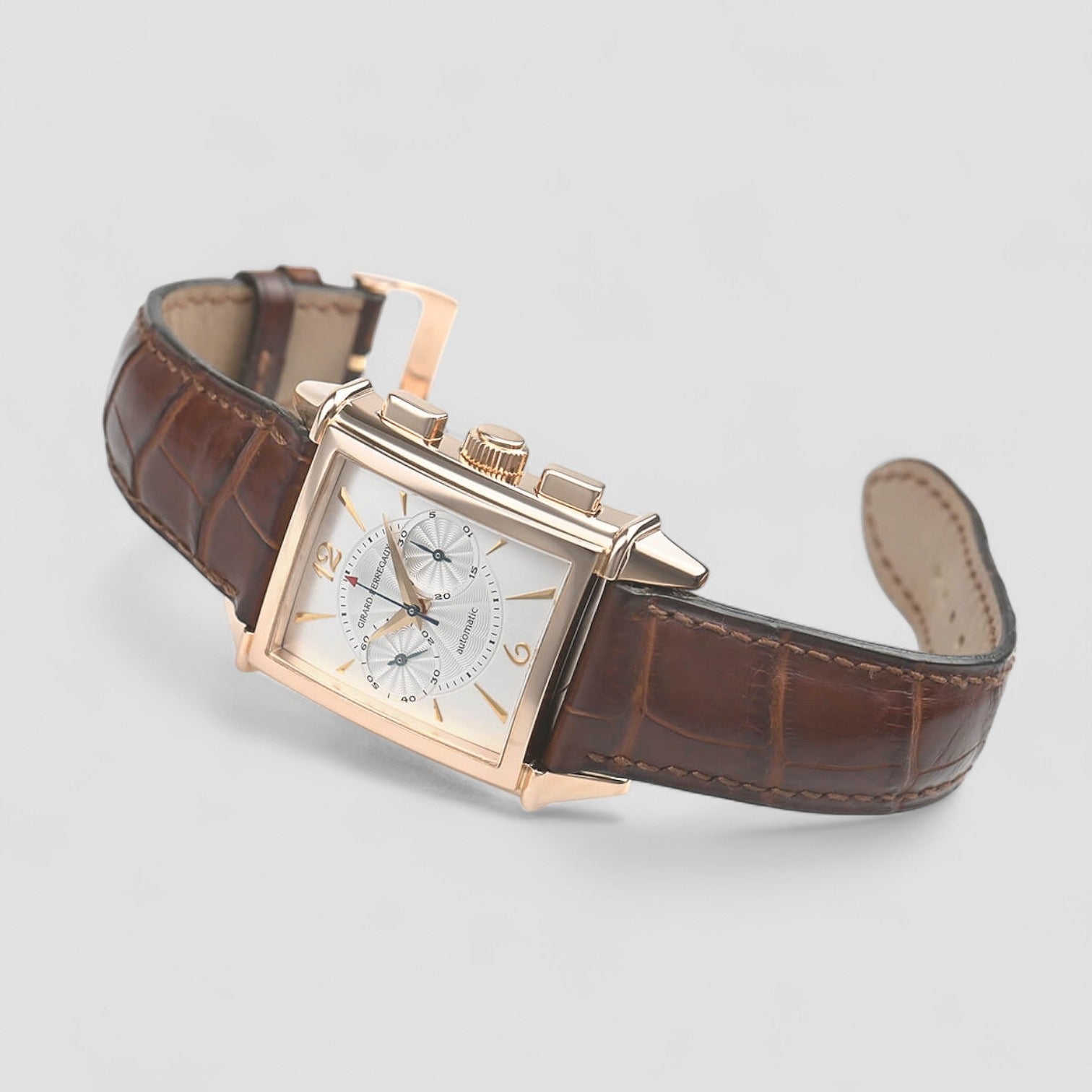 Vintage 1945 Silver Men's Watch 30mm