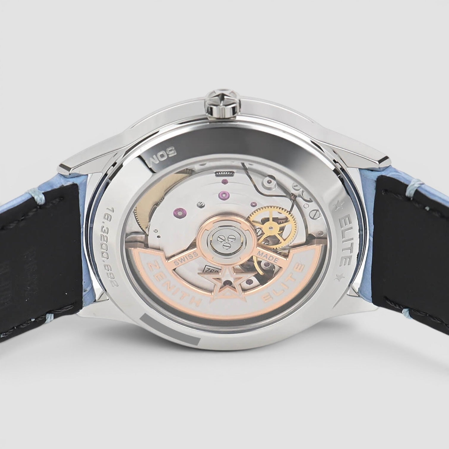 Elite Moonphase Automatic 36mm Steel White Dial