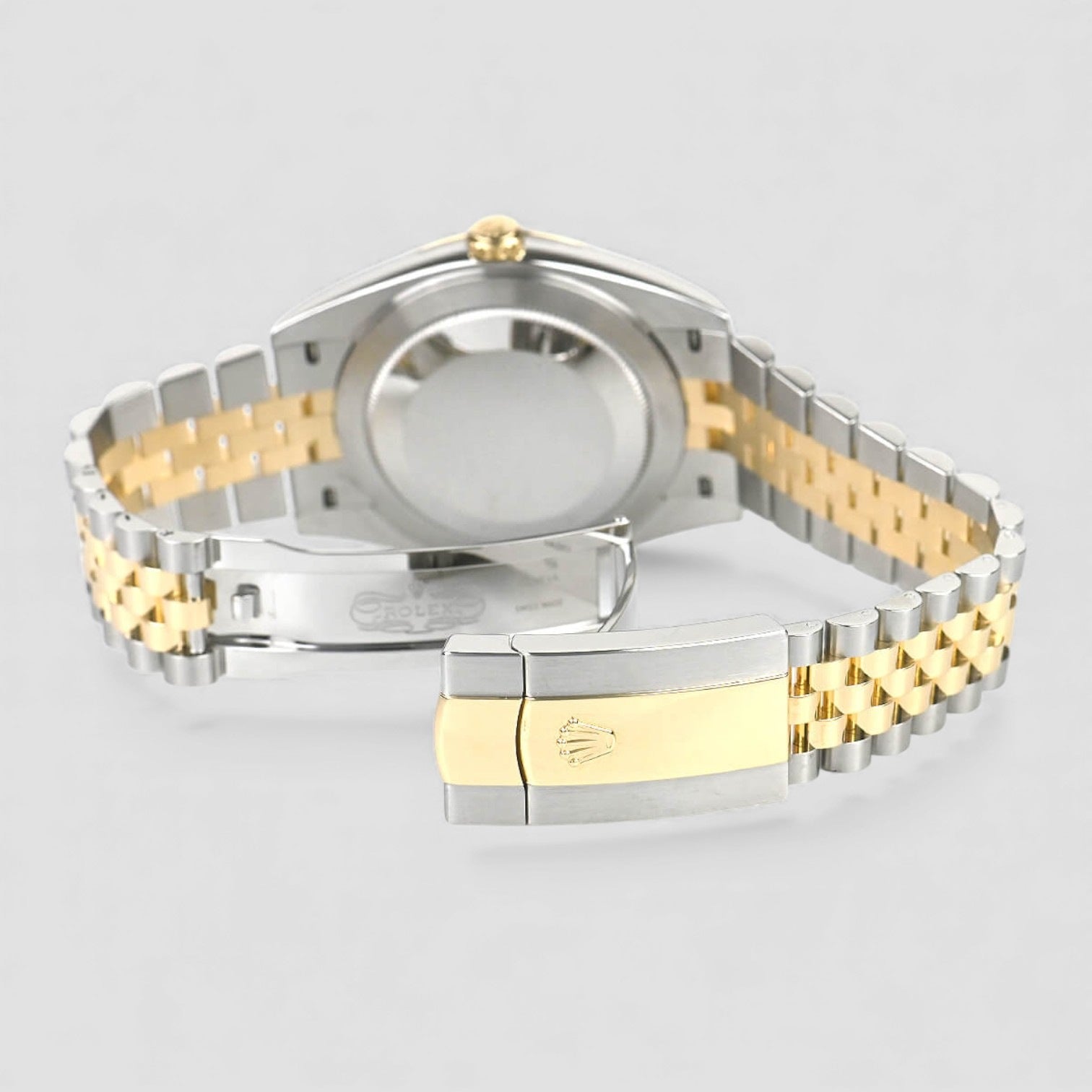 Datejust 41 Golden Fluted Motif Dial Yellow Gold