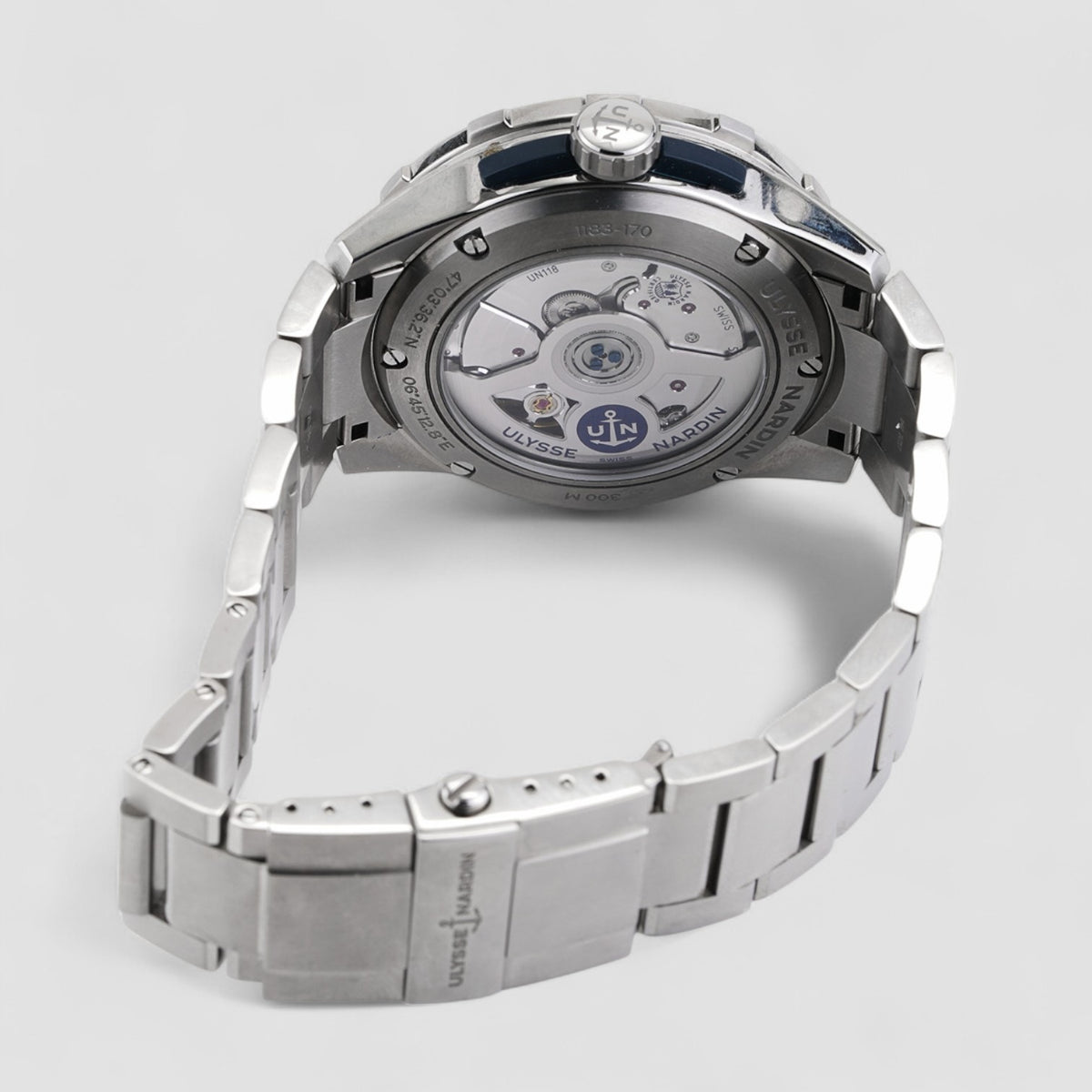 Diver Chronometer Automatic Blue Dial Men's Watch
