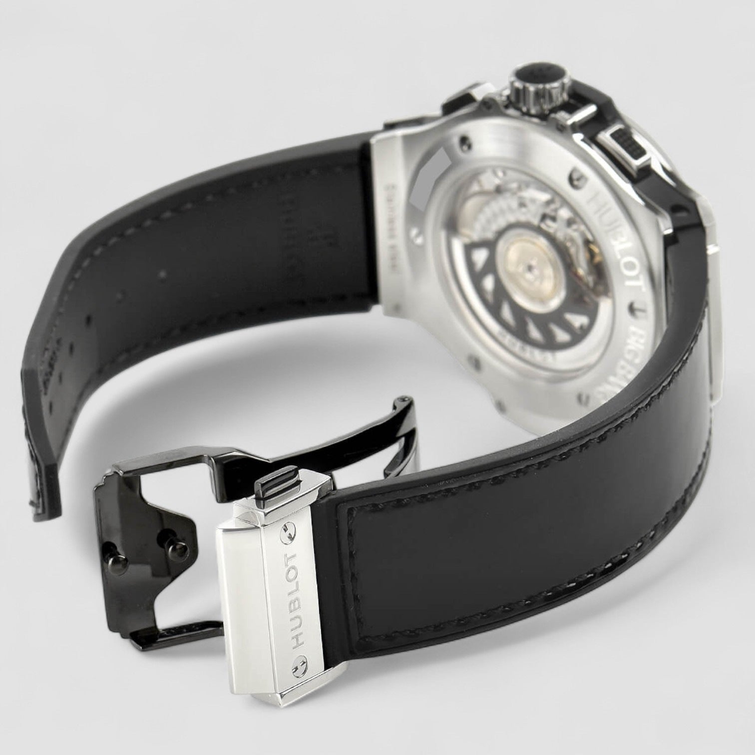 Big Bang Shiny Black Diamond Dial 41mm Watch