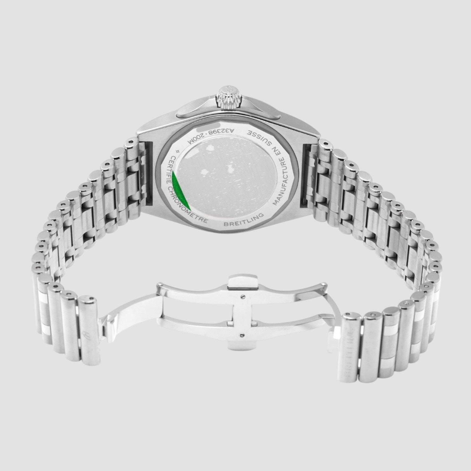 Chronomat GMT 40 Automatic Chronometer Grey Dial Men's Watch