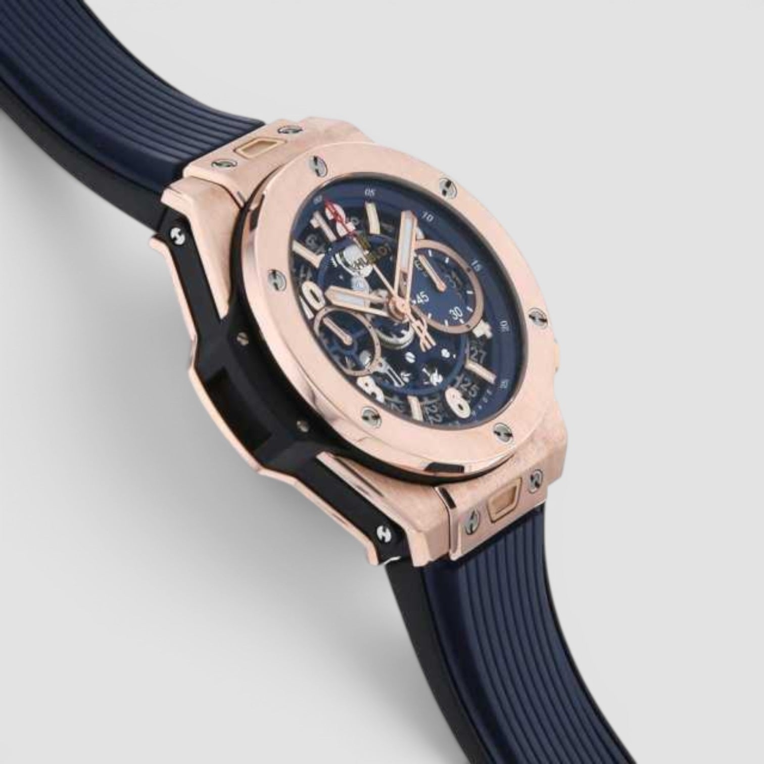Bang Unico King Gold Blue 42 Mm Big