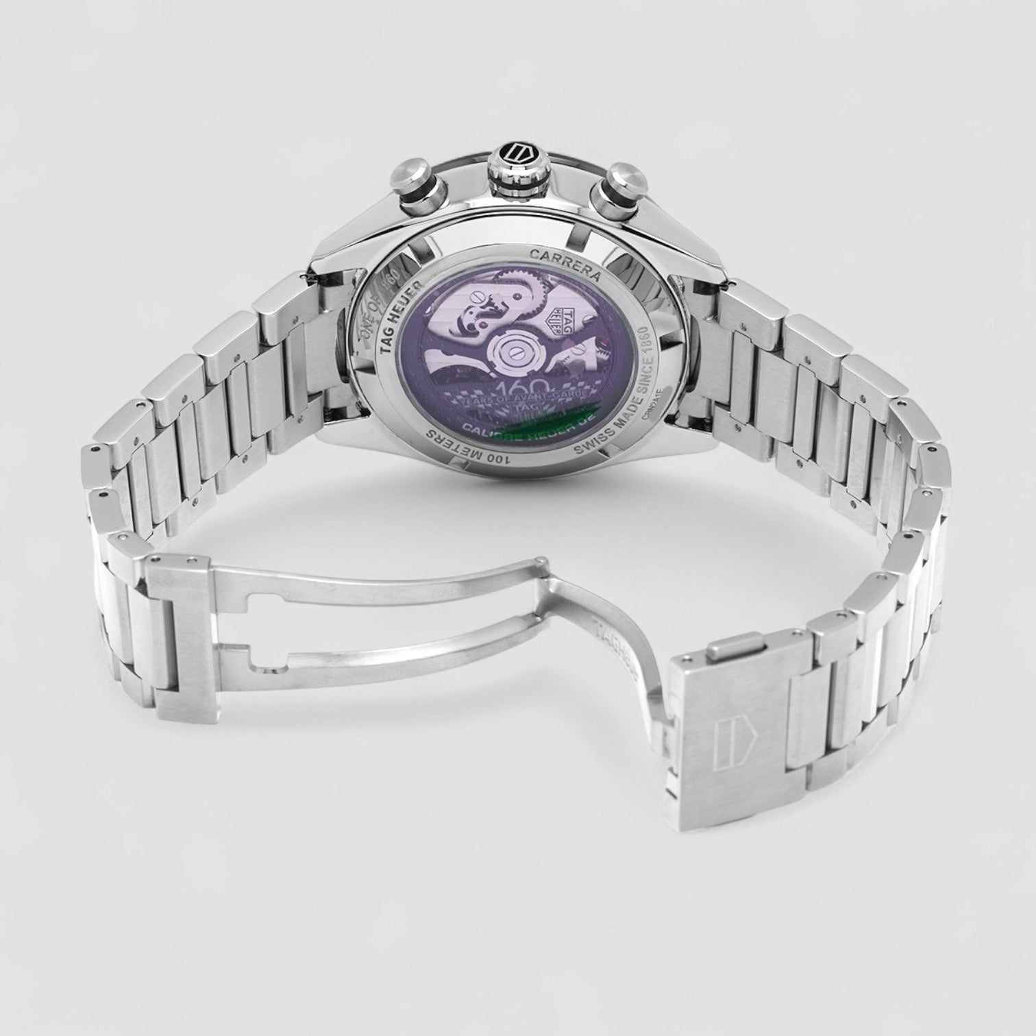 Carrera Chronograph Automatic Blue Dial Men's Watch