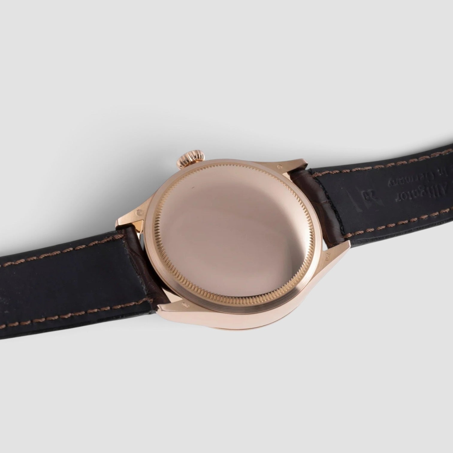 Cellini Date 39mm 18K Everose Gold Silver Dial