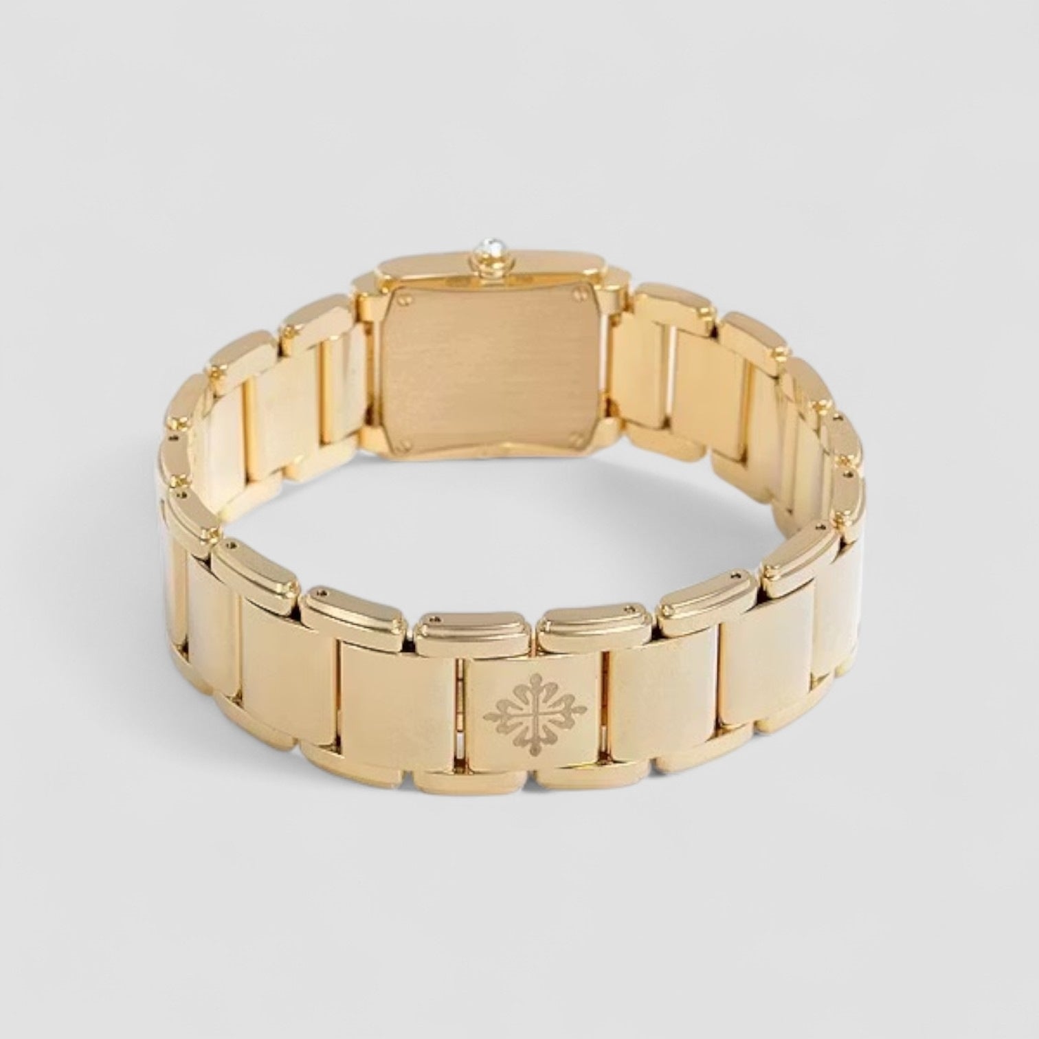 Twenty 4 18K Gold Diamond Dial Ladies Watch