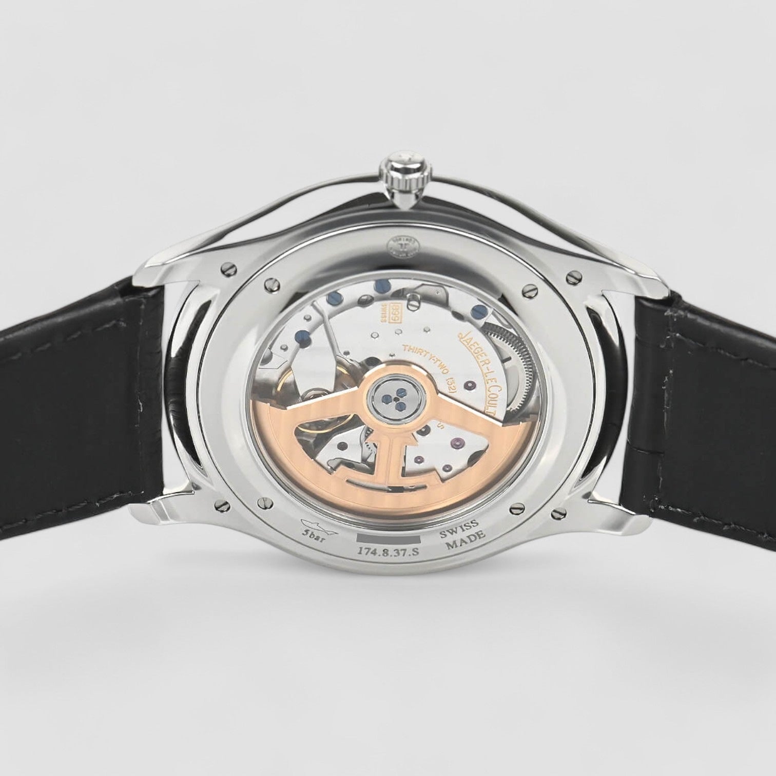 Master Ultra Thin Date Silver Dial Men's Watch