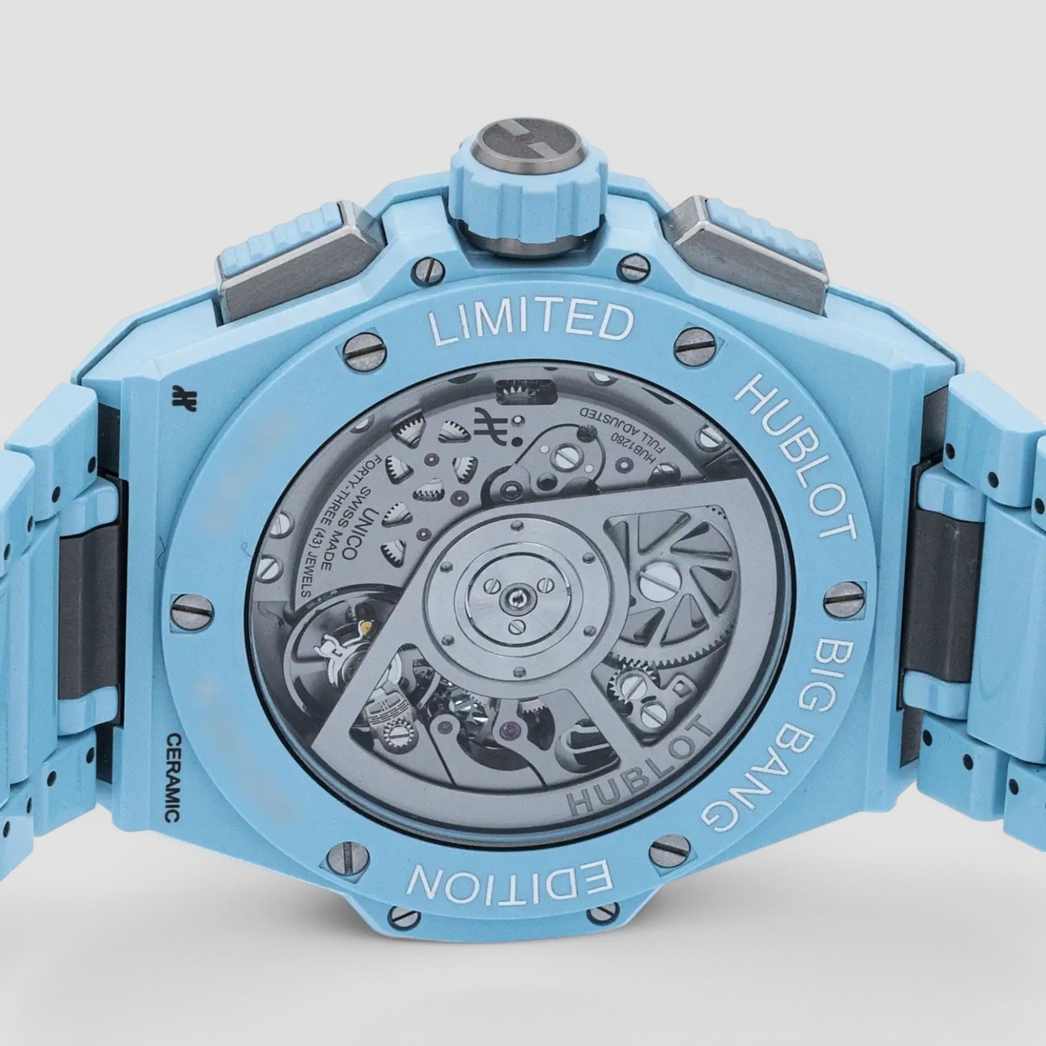 Big Bang Unico Integrated Sky Blue Ceramic 42mm