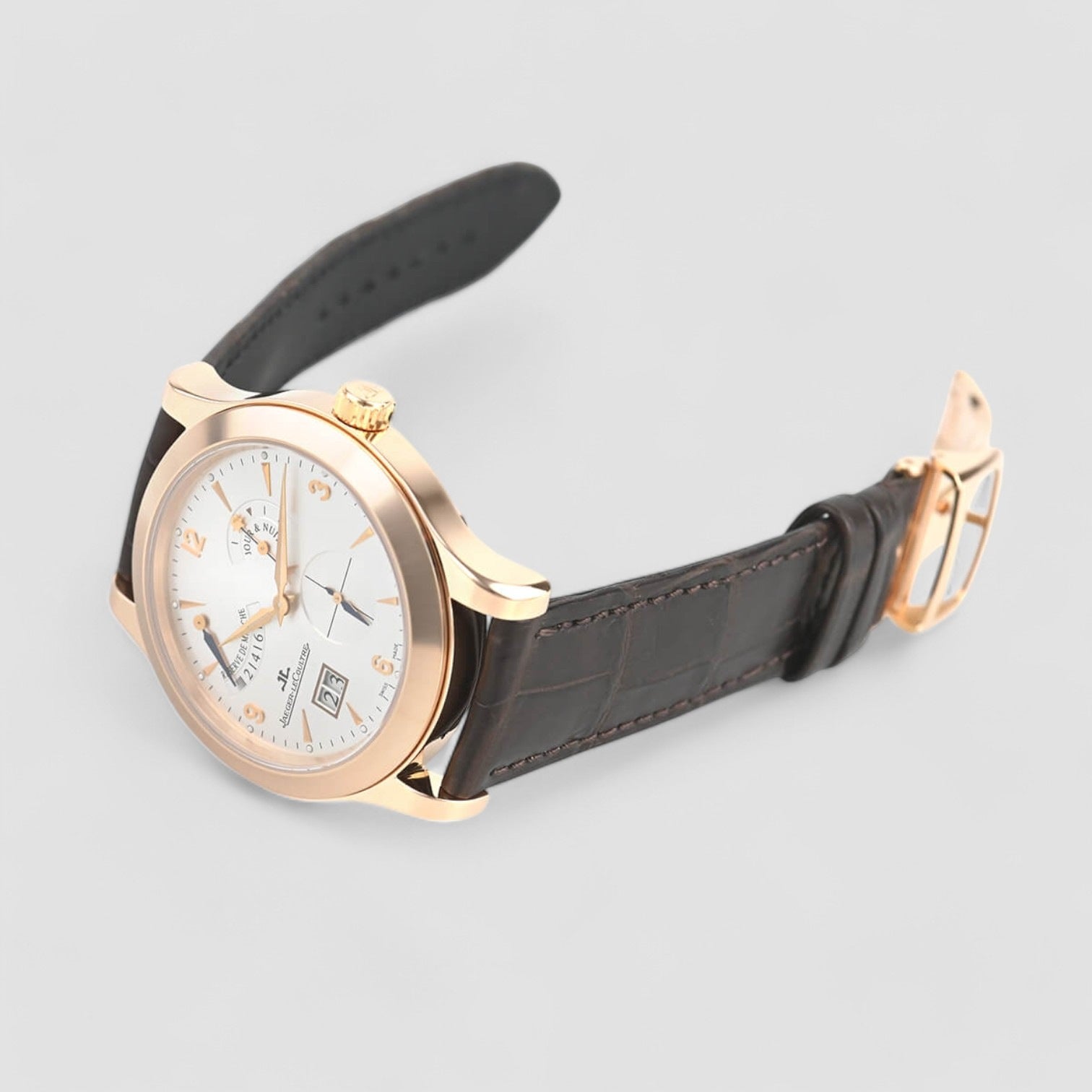 Master 8 Days 18k Rose Gold