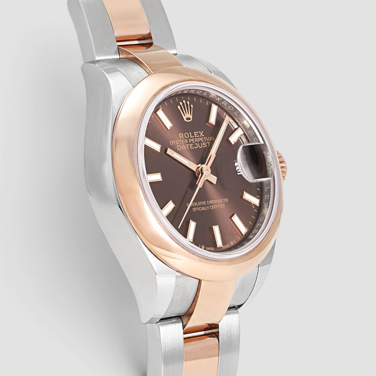Lady-Datejust 28 Chocolate Dial