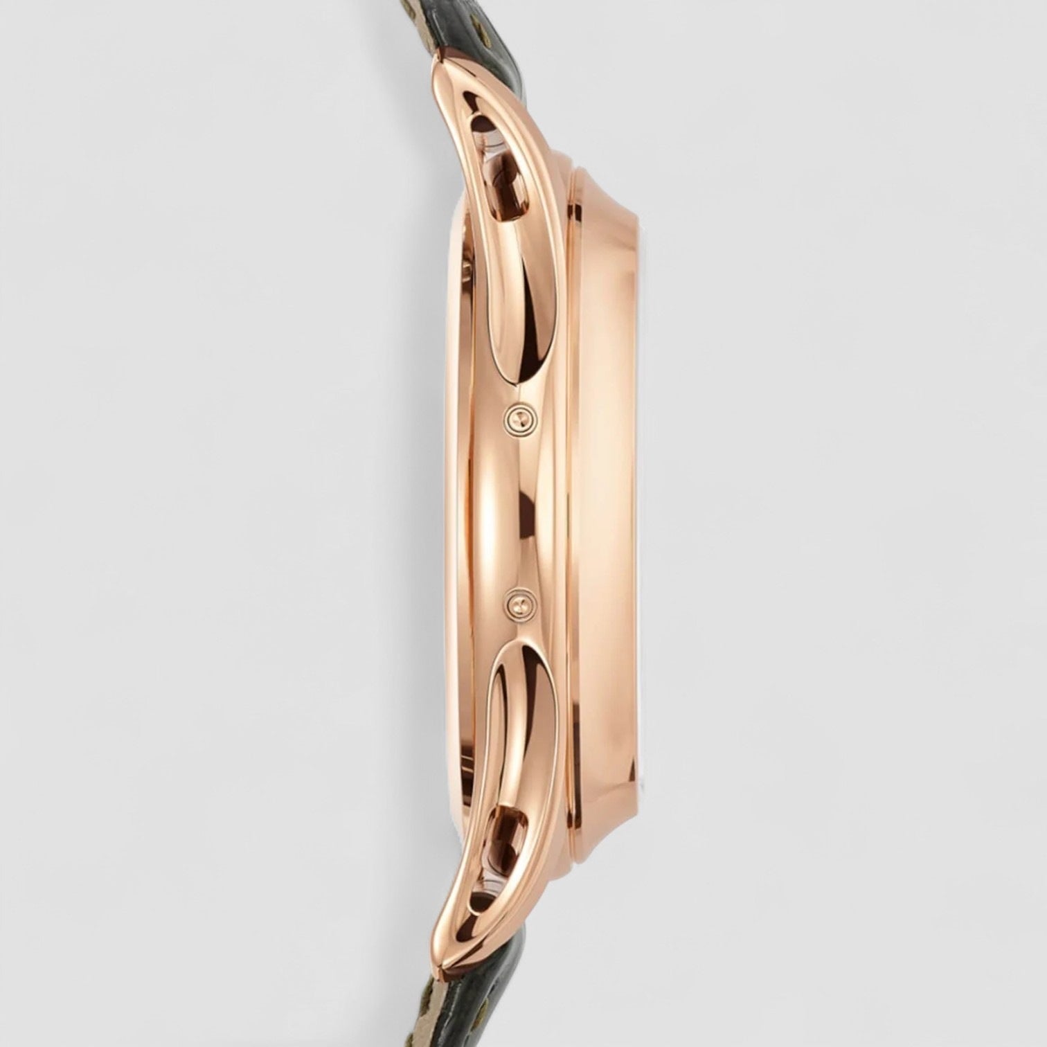 Annual Calendar Green Dial 18k Rose Gold
