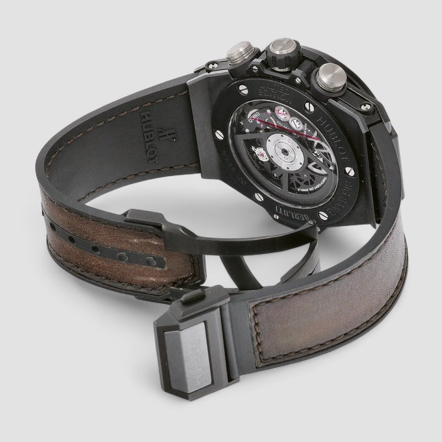 Big Bang Unico Berluti Colld Brown Automatic Brown Dial Men's Watch