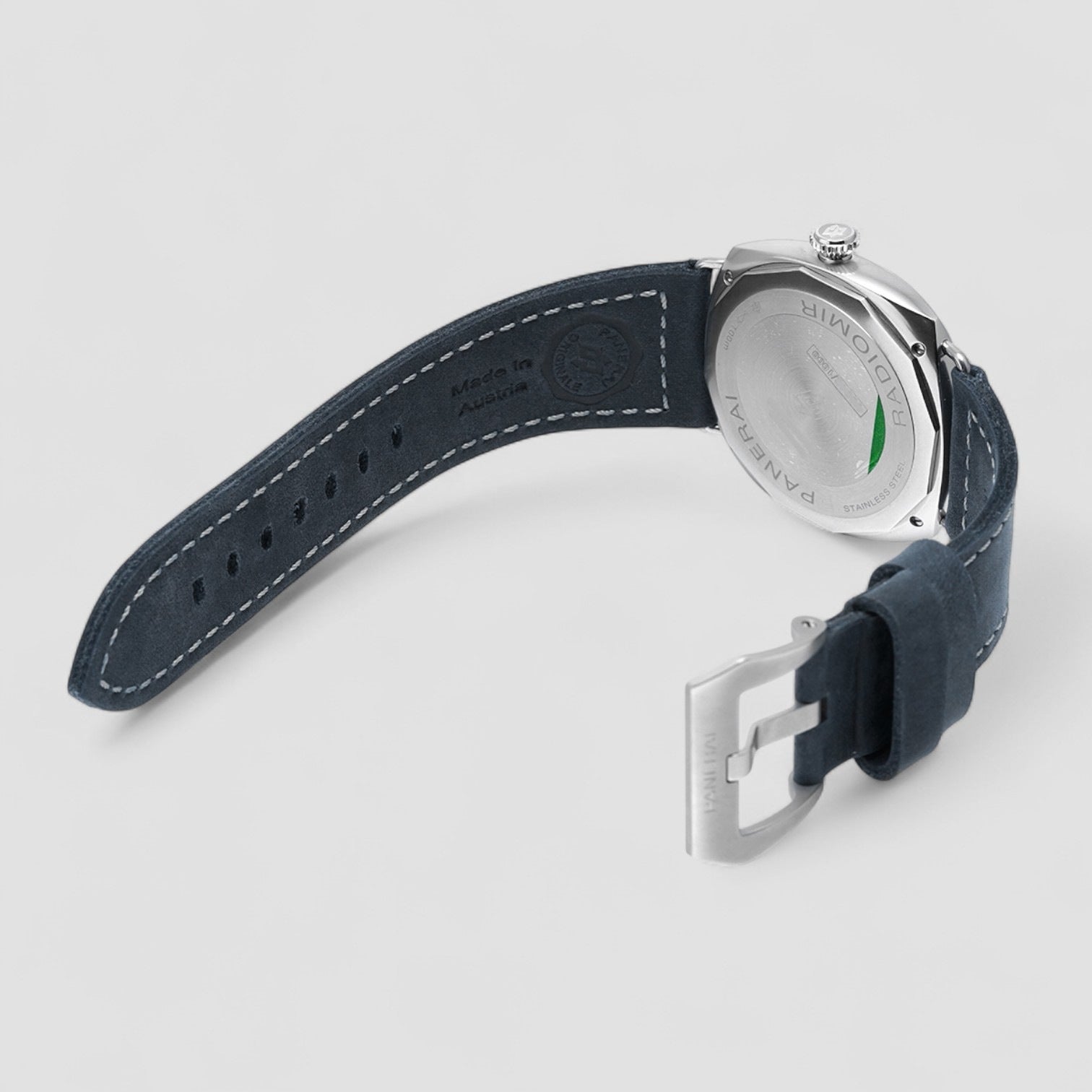 Radiomir Tre Giorni Hand Wind Blue Dial Men's Watch