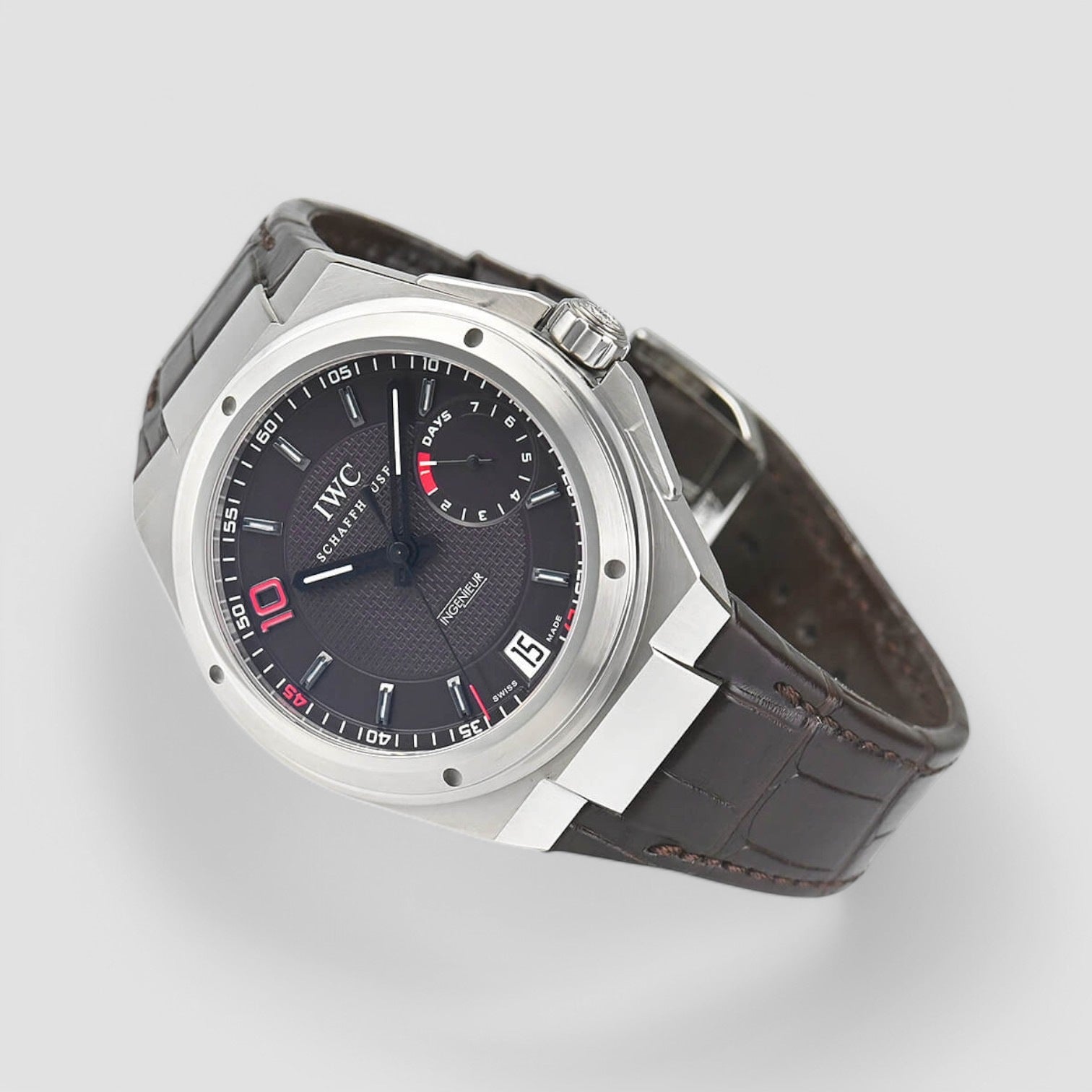 Ingenieur Zinedine Zidane 45Mm Stainless Steel Black Dial
