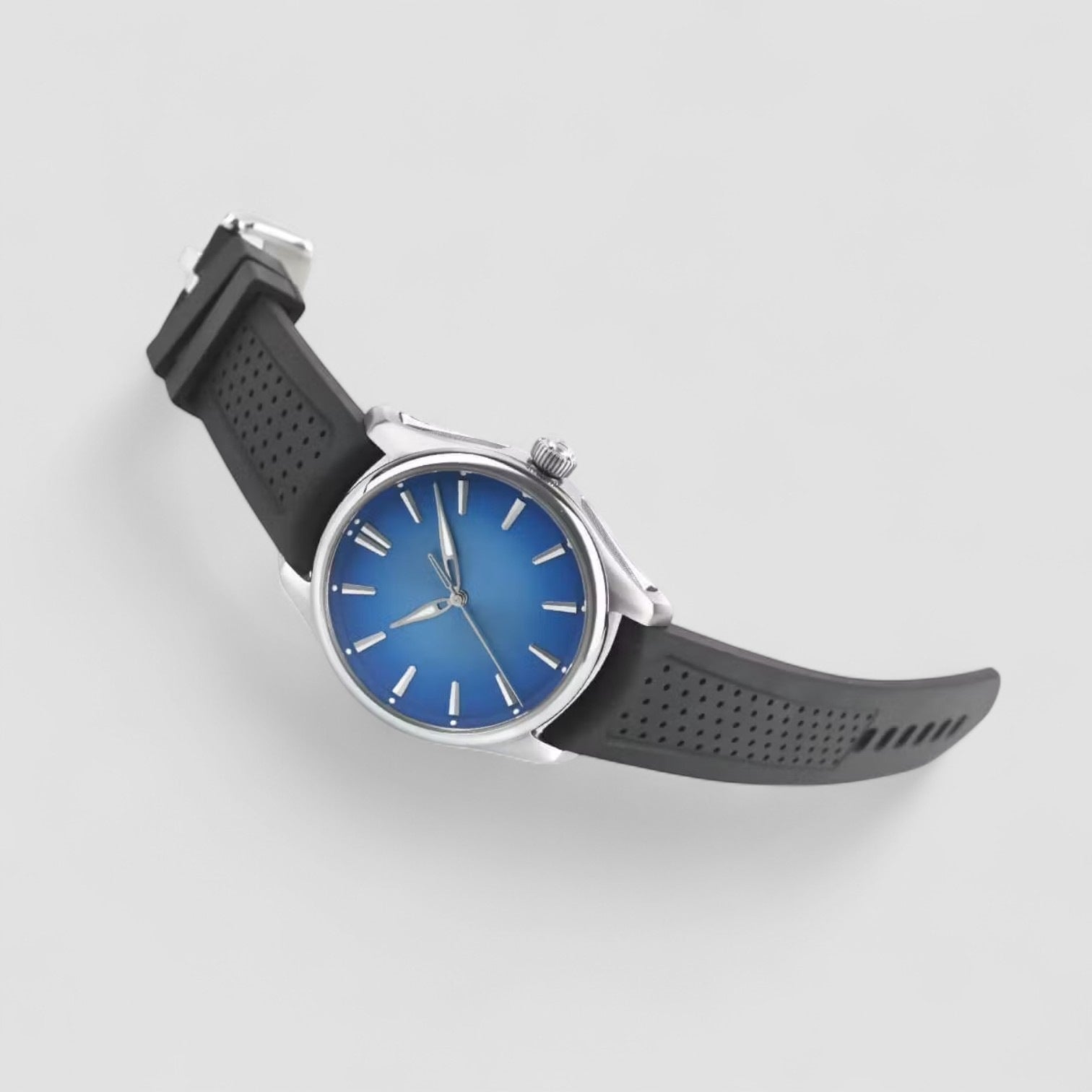 Pioneer Center Seconds SS Arctic Blue Fume Dial