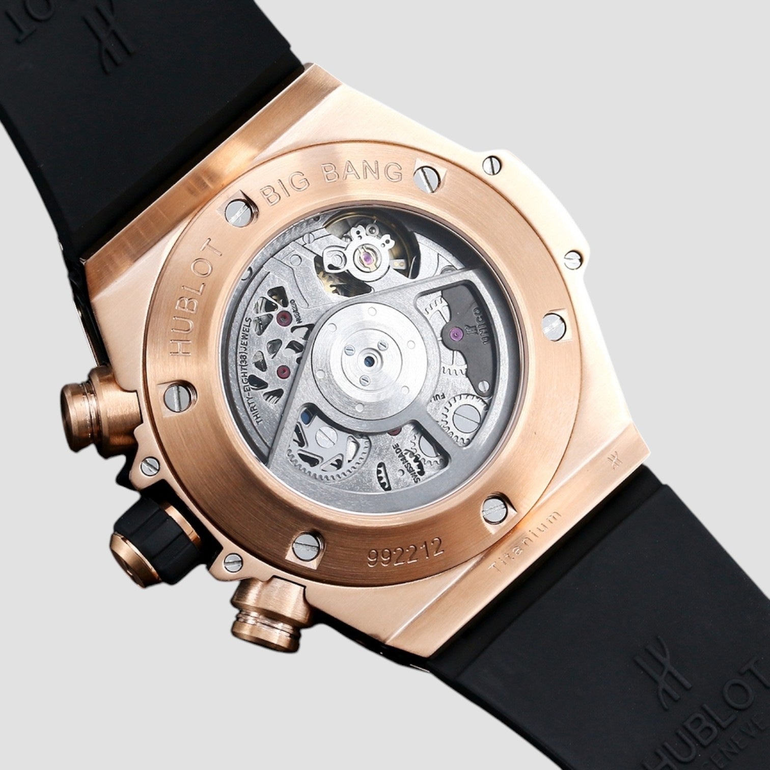 Big Bang Chronograph Automatic Black Dial Men's Watch