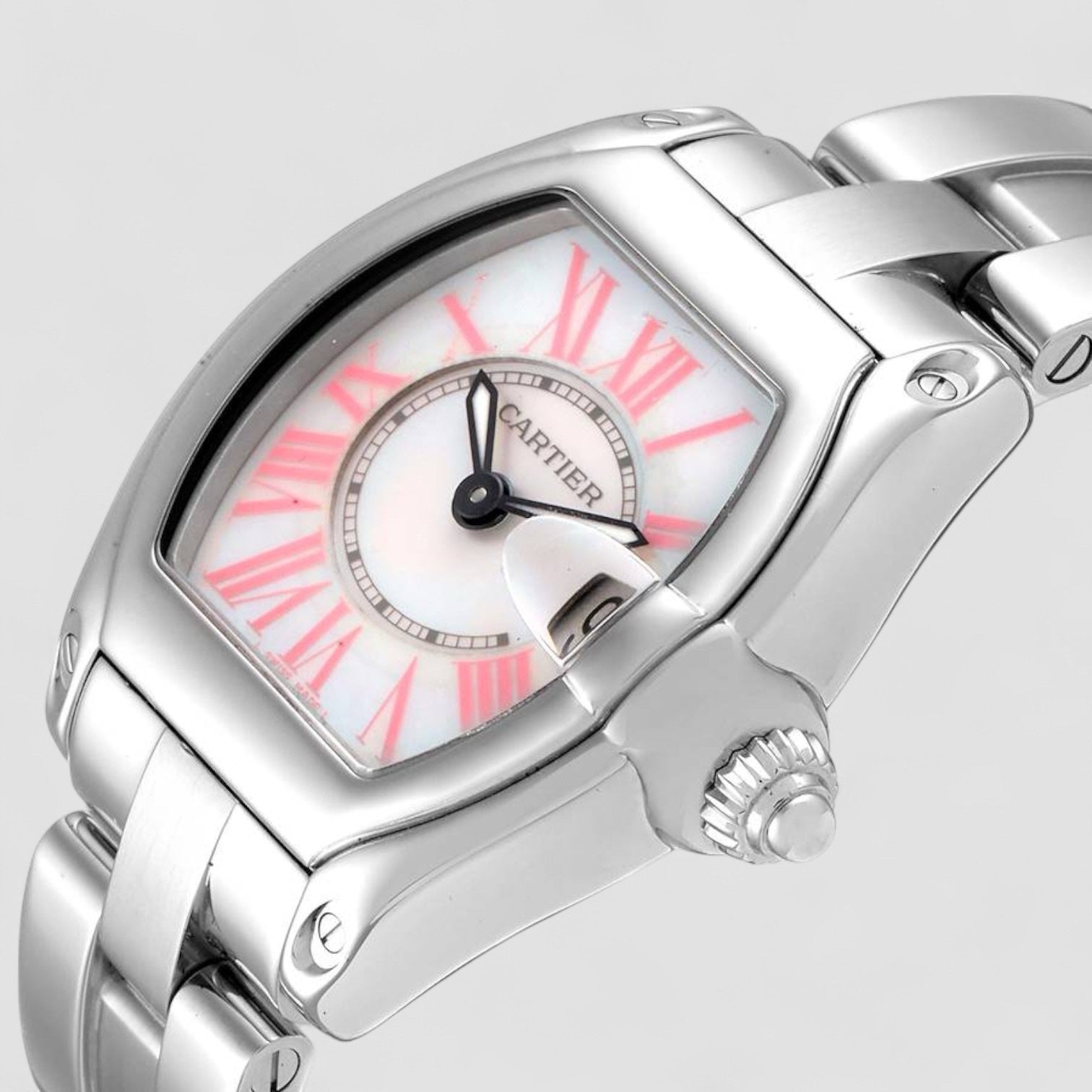 Roadster Mother of Pearl Dial Steel Ladies Watch
