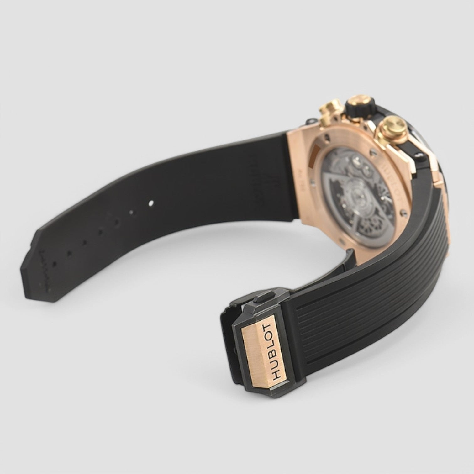 Big Bang Unico King Gold Ceramic Skeletal Dial Men's Watch