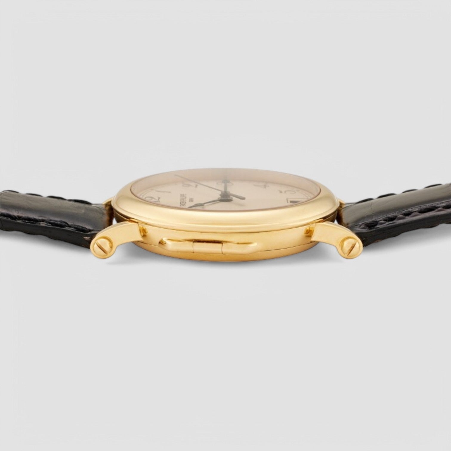 Calatrava Officers Case 18K Yellow Gold