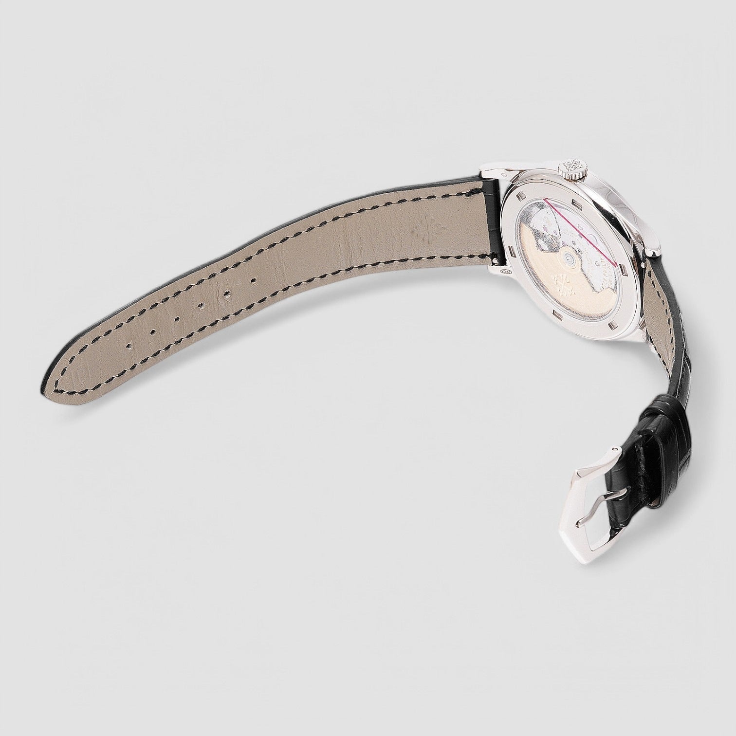 Calatrava 18K White Gold Silver Dial