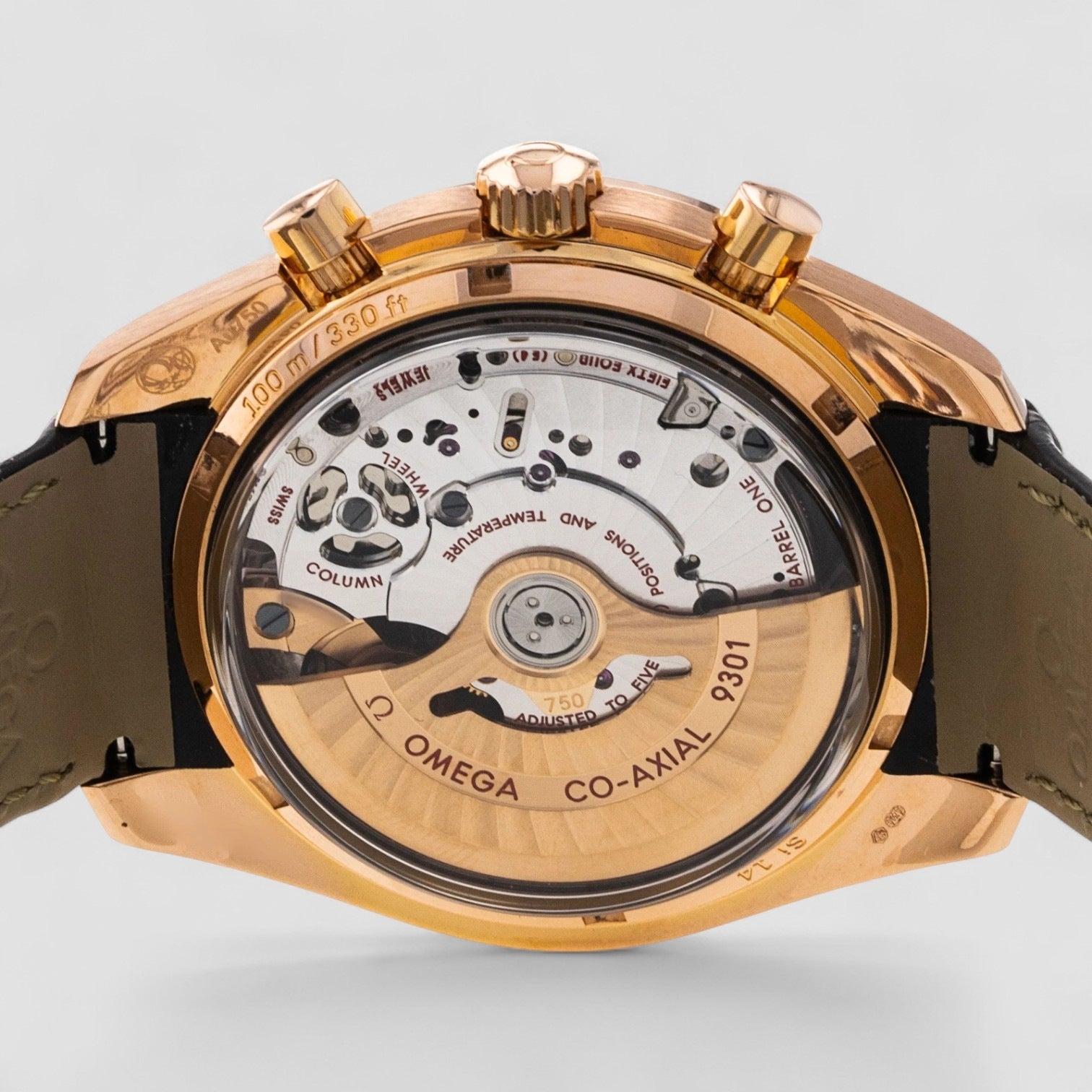 Speedmaster Moonwatch Co-axial Chronograph