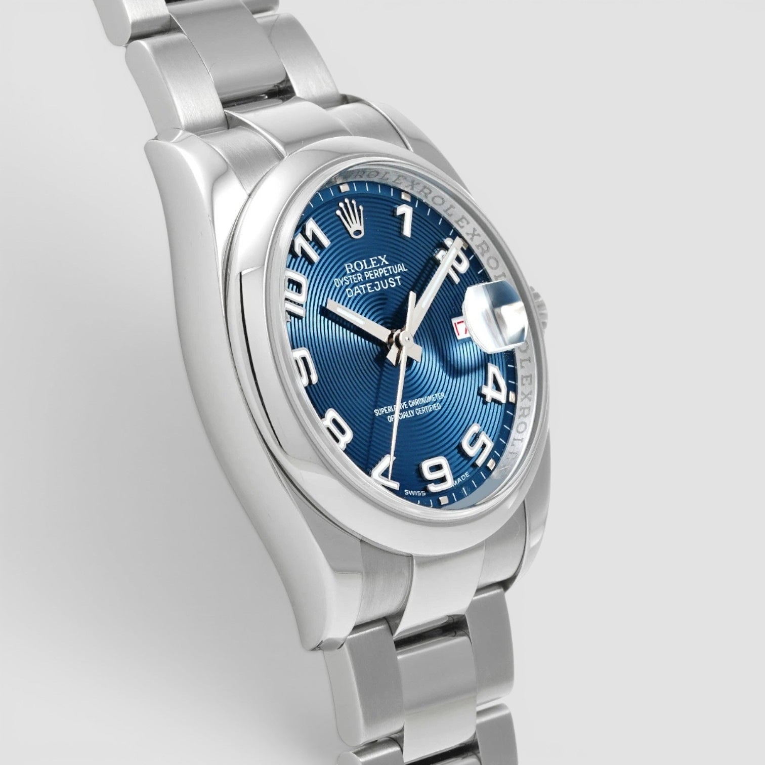 Datejust 36 Blue CONCENTRIC RED ROULETTE Oyster