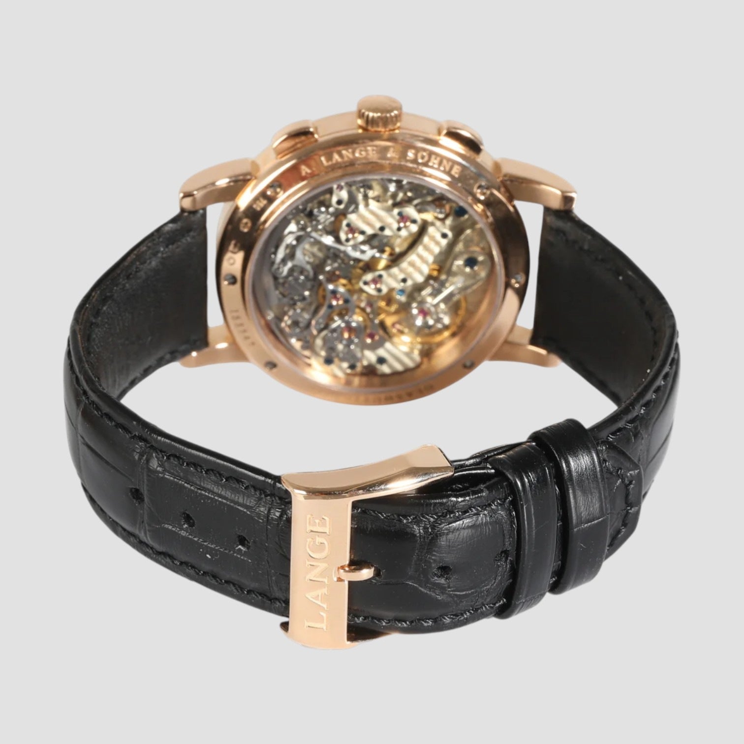 1815 Flyback Chronograph Black Dial 18K Rose Gold