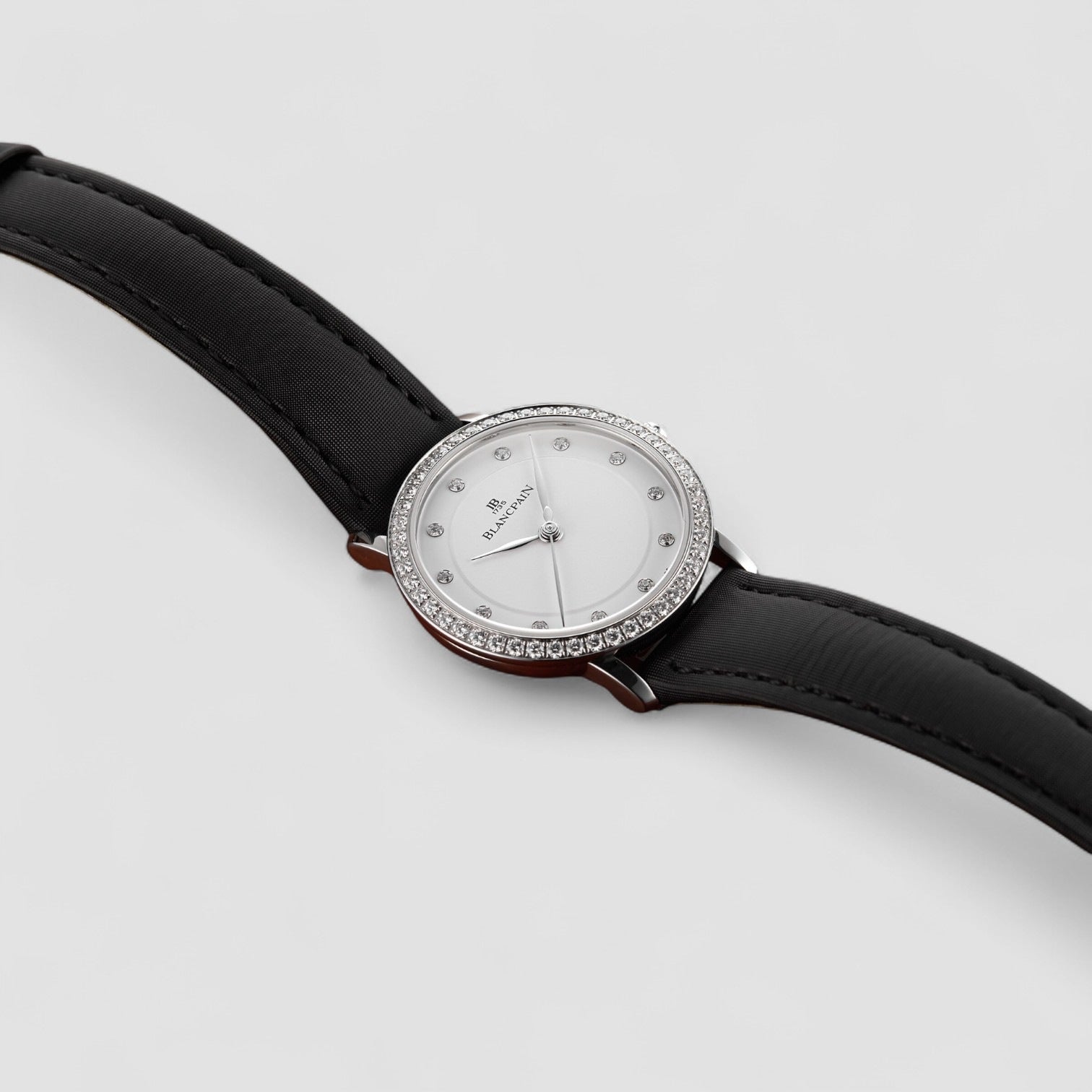 Villeret Ultraplate Steel White Diamond Dial