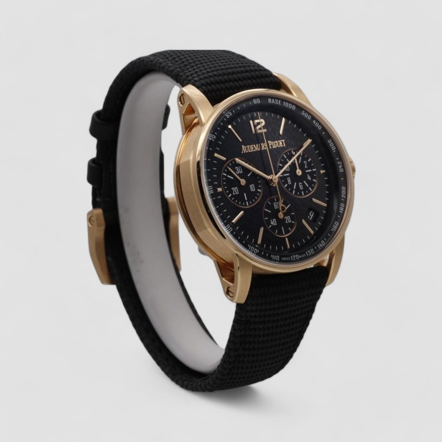 Chronograph 11.59 Rose Gold 41mm Black Dial