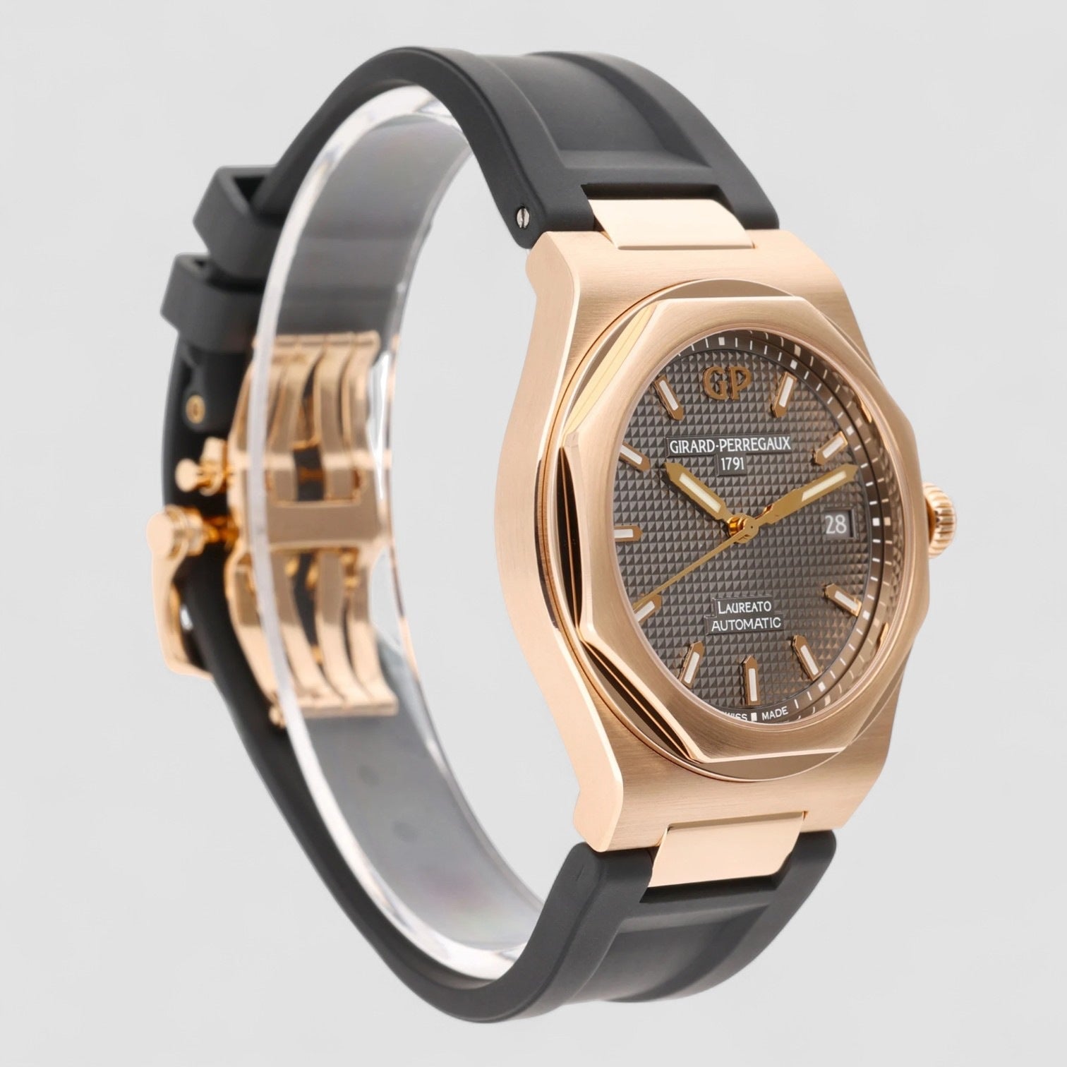 Laureato 18K Rose Gold 38mm