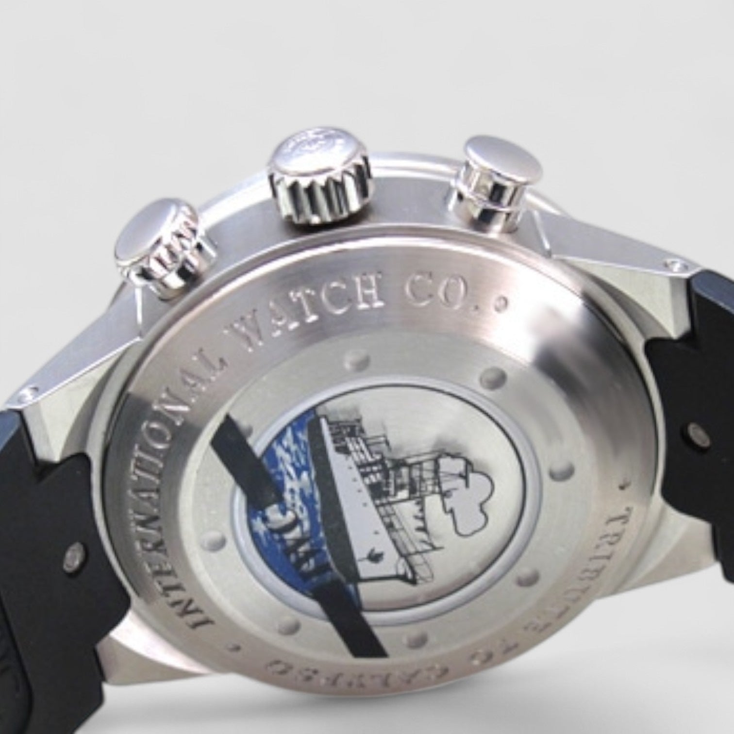 Aquatimer Cousteau Divers Chronograph Automatic Blue Dial Men's Watch