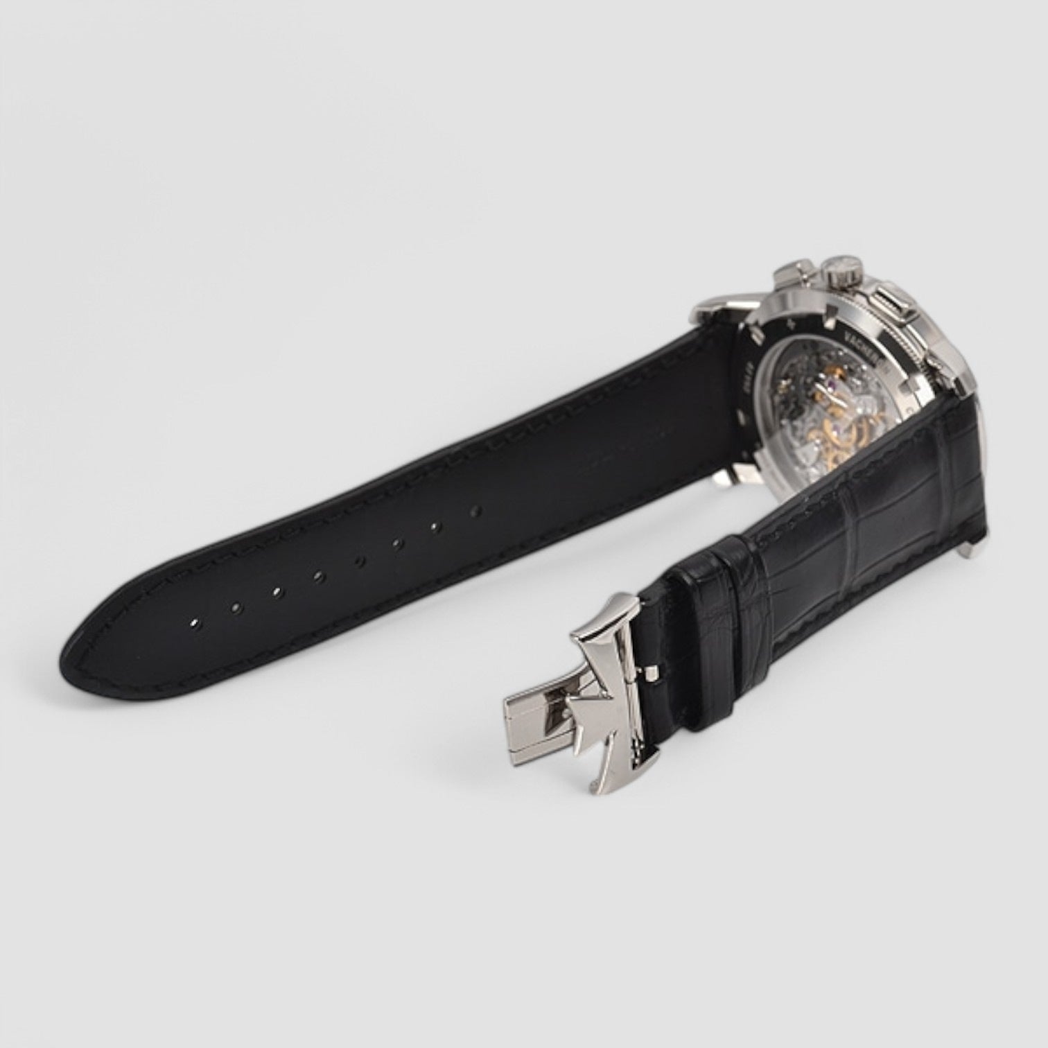 Patrimony Traditionnelle Chronograph 18K White Gold
