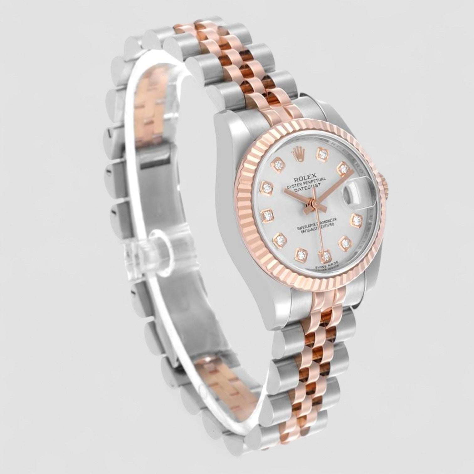 Datejust Silver Diamond Dial