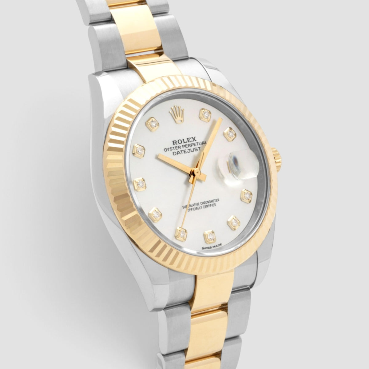 Datejust 41 Mother-of-Pearl Diamond Dial Jubilee