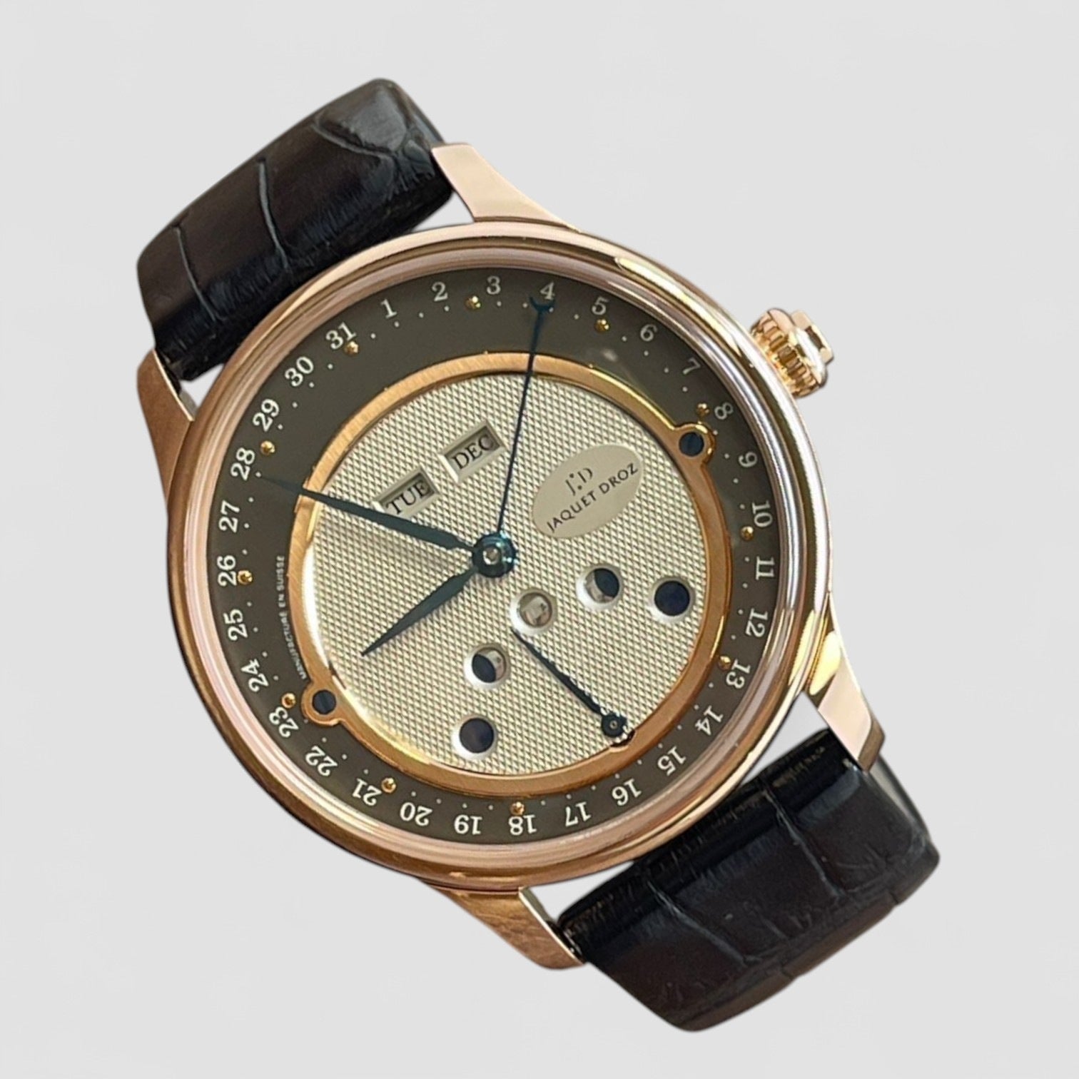 Les Lunes Triple Calendar Moonphase Men's Watch