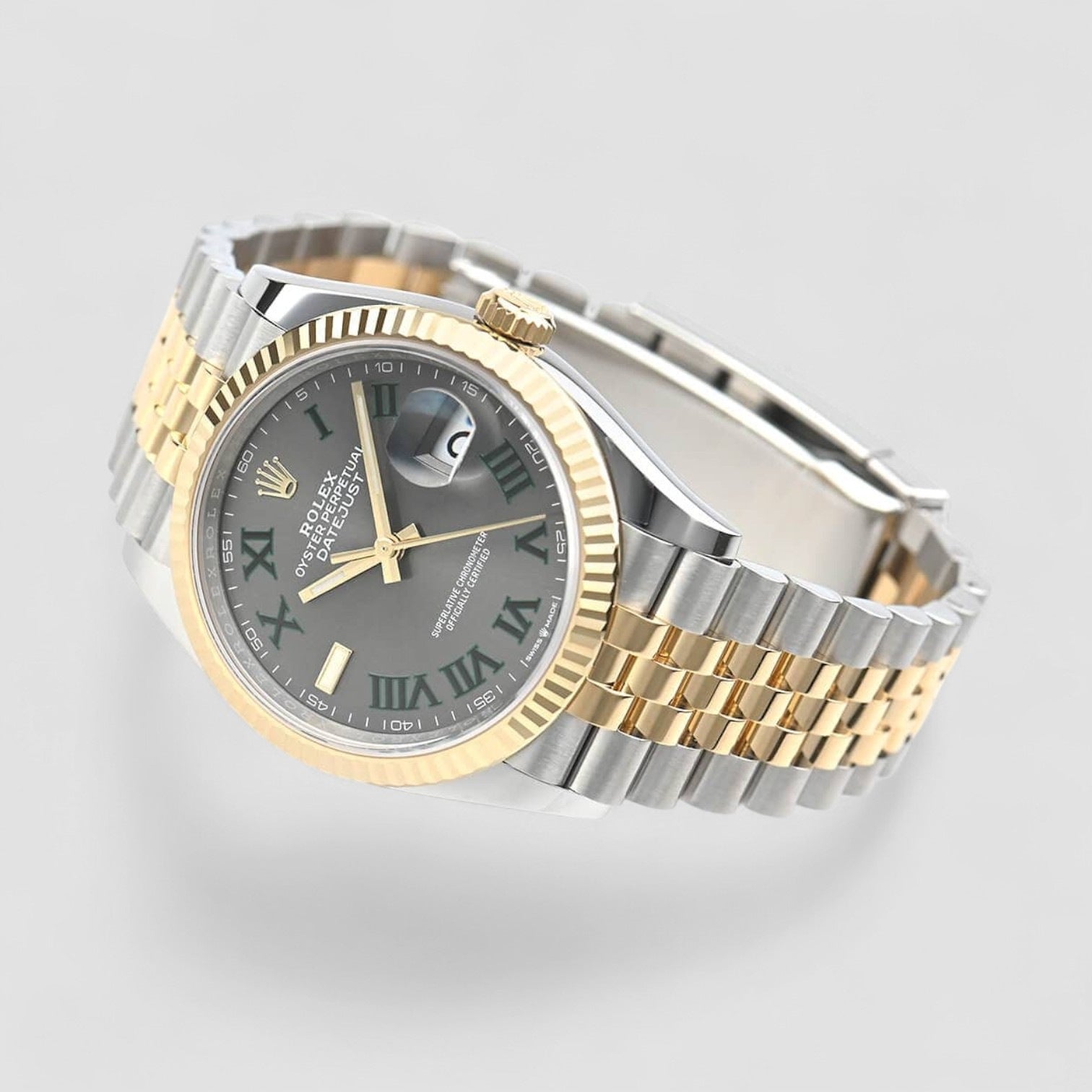Datejust 36 Gold/Steel with Grey Dial