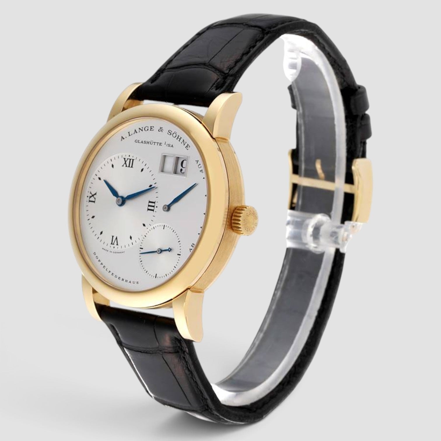 Lange 1 38mm 18K Yellow Gold Champagne dial
