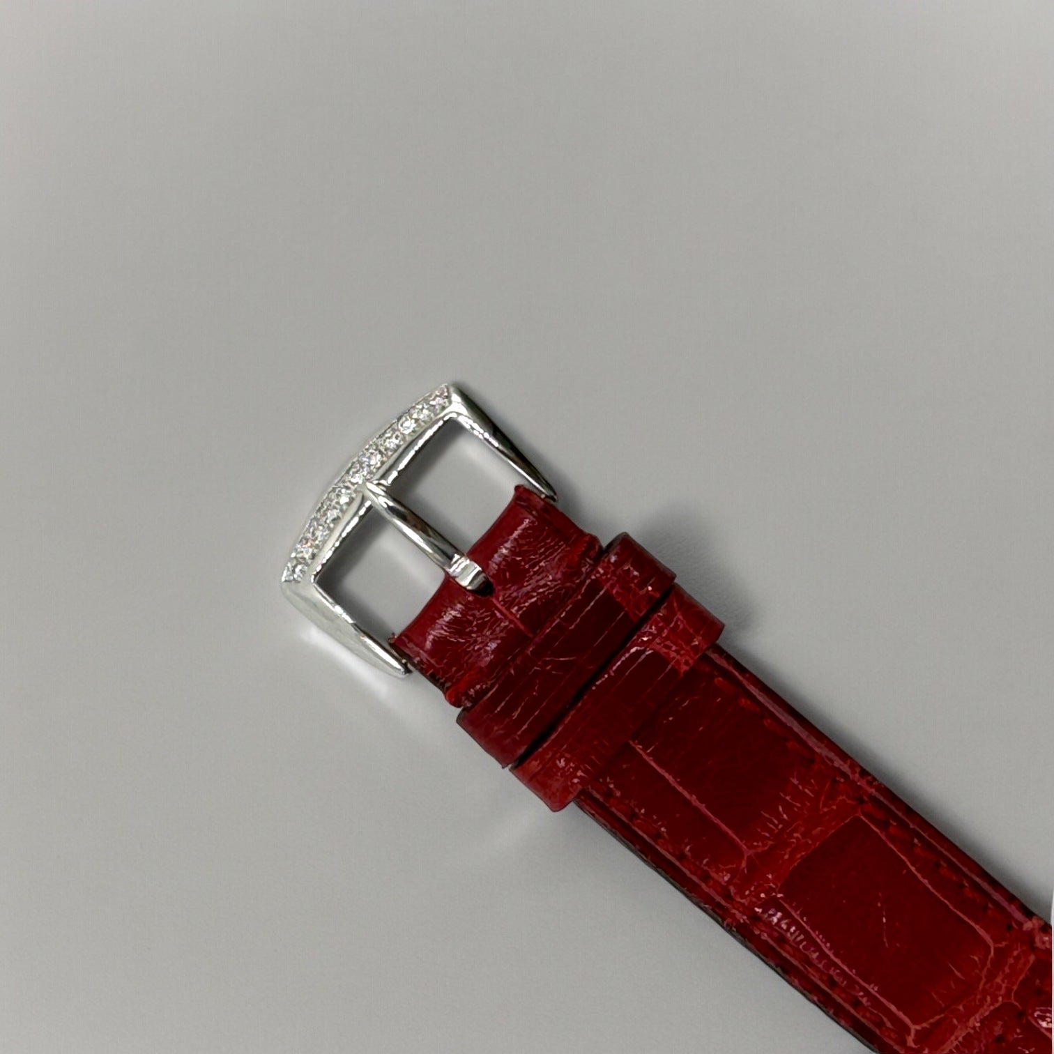 Long Island WHITE GOLD/LEATHER WITH DIAMONDS LONG ISLAND FRANCK MULLER