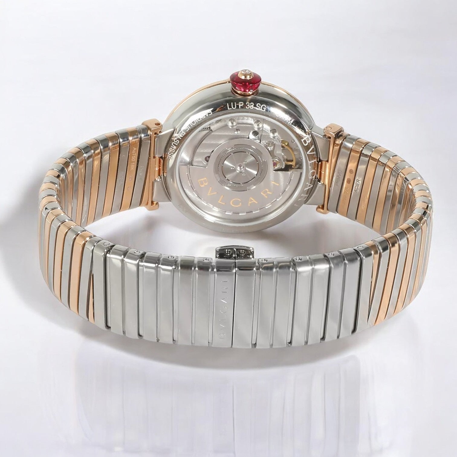 LVCEA Tubogas Mother of Pearl Diamond Dial