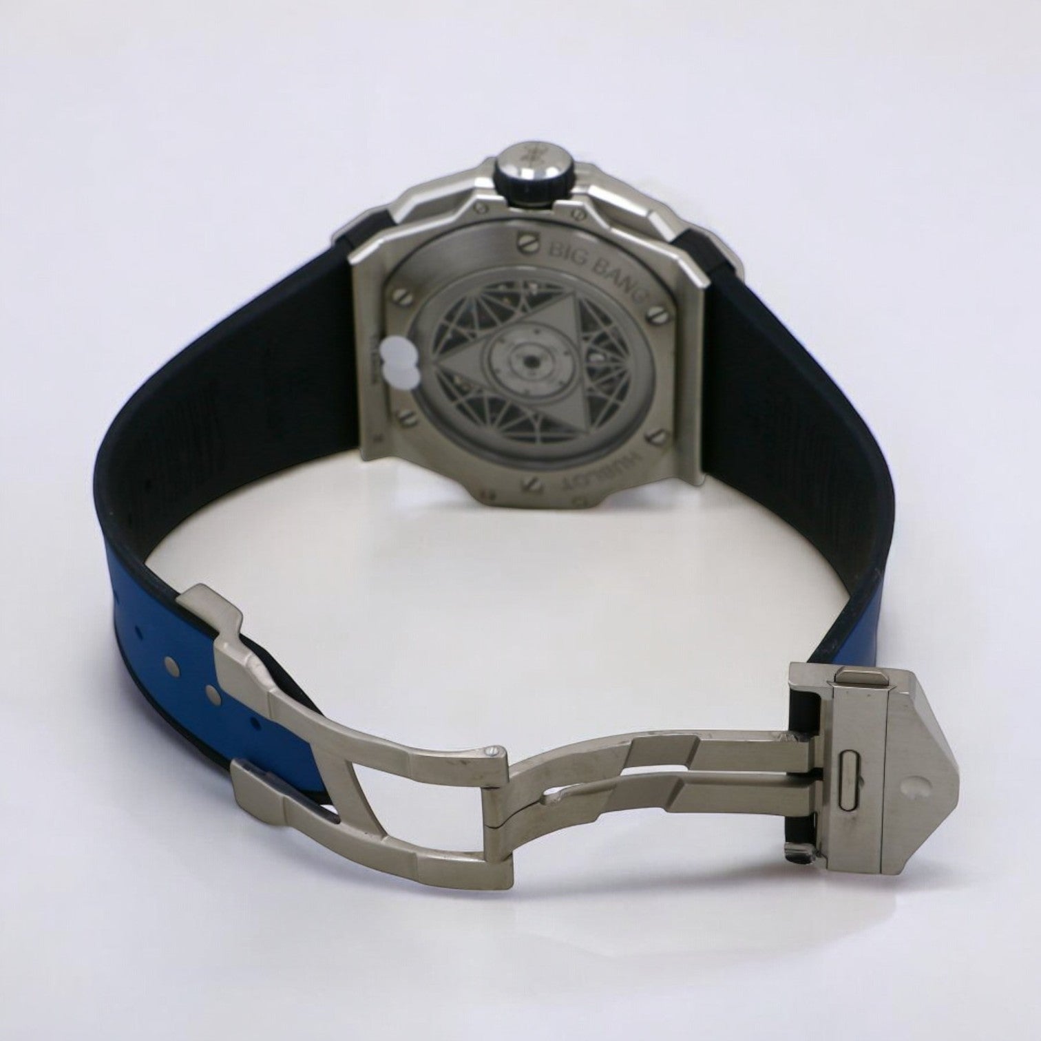 Big Bang Sang Bleu II Titanium Blue Pavé